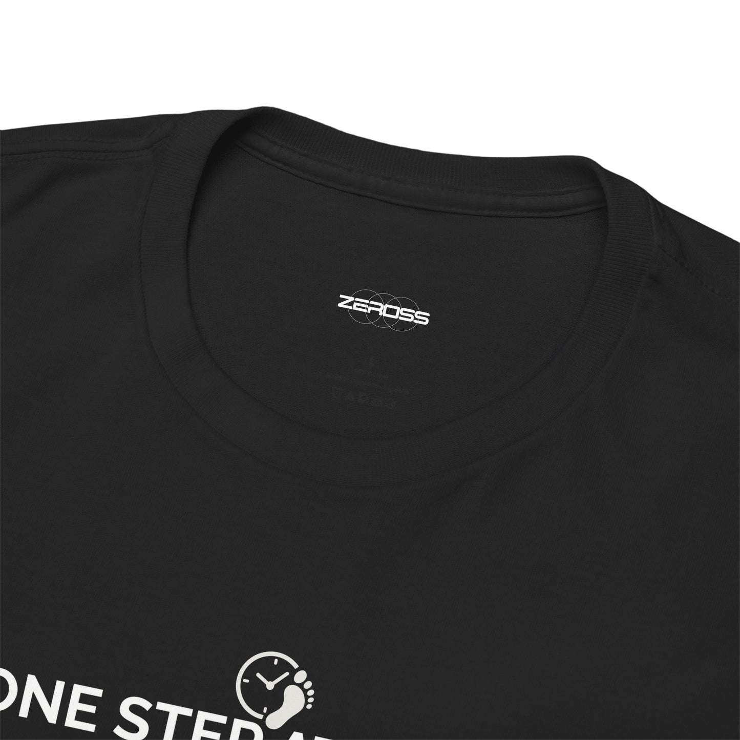 One Step at a Time, Unisex Heavy Cotton Progress Mindset T-Shir