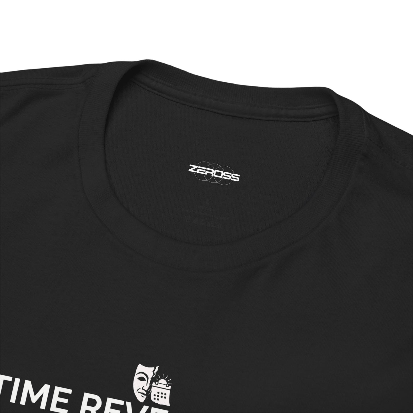 Time Reveals All. Unisex Heavy Cotton Philosophical Statement T-Shirt