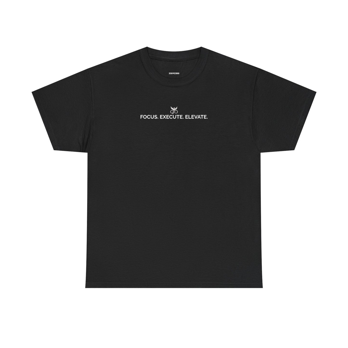 Focus. Execute. Elevate. Unisex Heavy Cotton Success Mindset T-Shirt