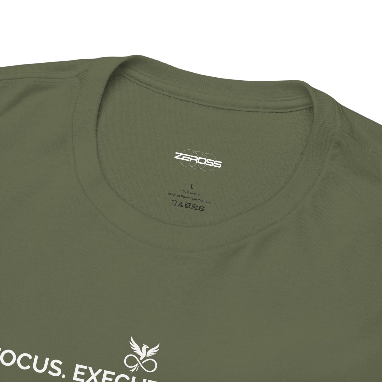 Focus. Execute. Elevate. Unisex Heavy Cotton Success Mindset T-Shirt