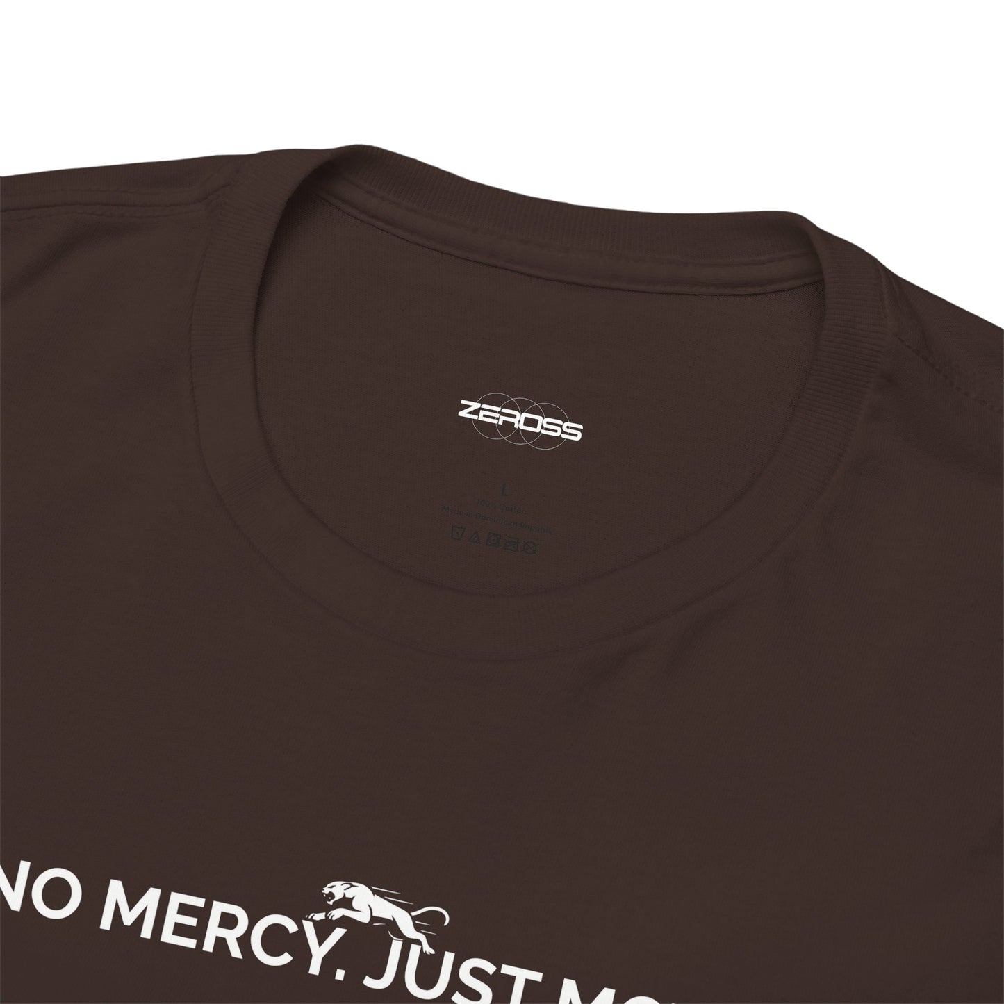 NO MERCY.JUST MOVE – Relentless Grind Unisex Heavy Cotton Tee
