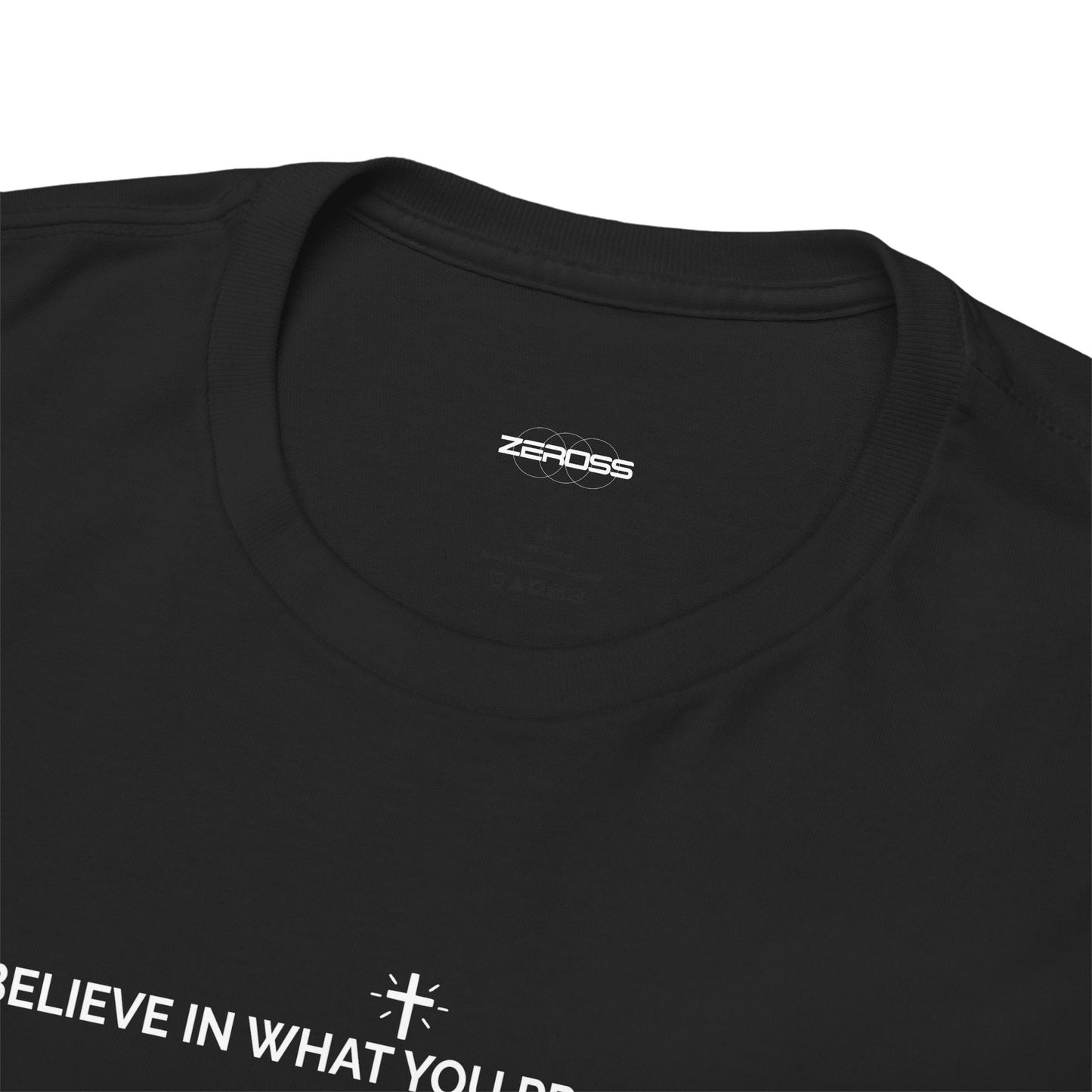 Believe In What You Prayed For. Unisex Heavy Cotton Faith & Purpose T-Shirt