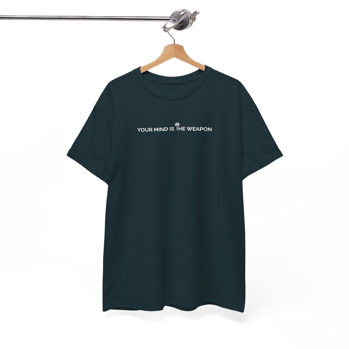 Your Mind Is the Weapon, Unisex Heavy Cotton Mental Strength T-Shirt