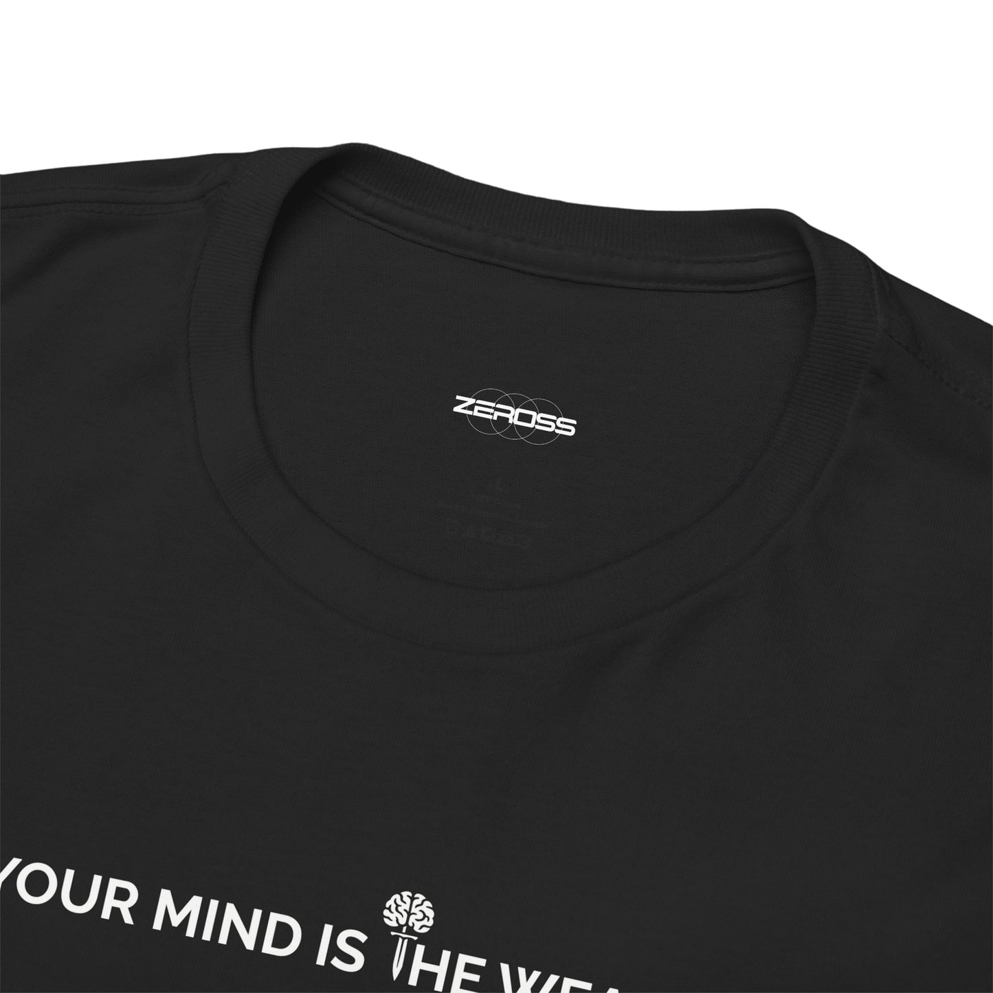 Your Mind Is the Weapon, Unisex Heavy Cotton Mental Strength T-Shirt