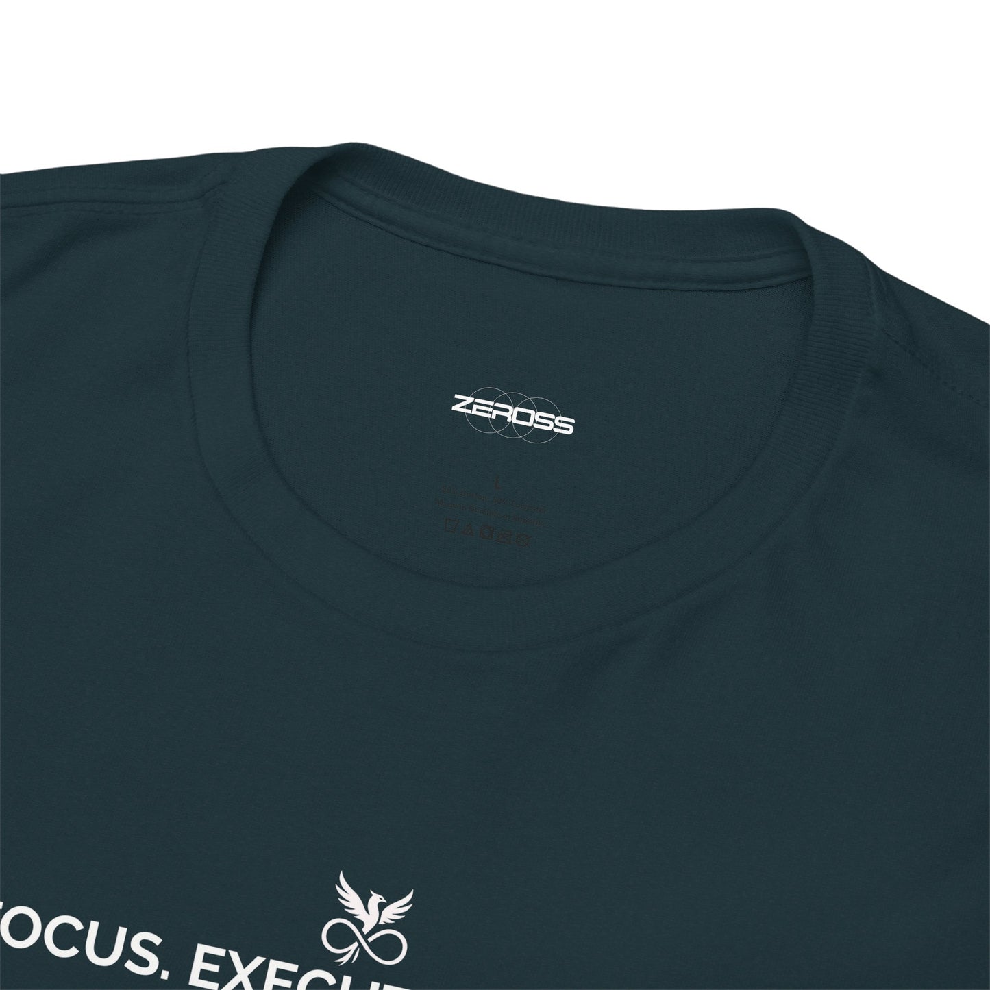 Focus. Execute. Elevate. Unisex Heavy Cotton Success Mindset T-Shirt