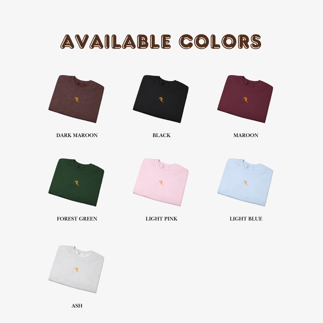 Unisex Sunrise Mountain Minimalist Sweatshirt –Unisex Heavy Crewneck