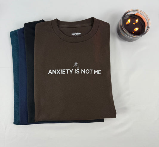 Anxiety Is Not Me – Unisex Heavy Cotton Mental Health Awareness T-Shirt