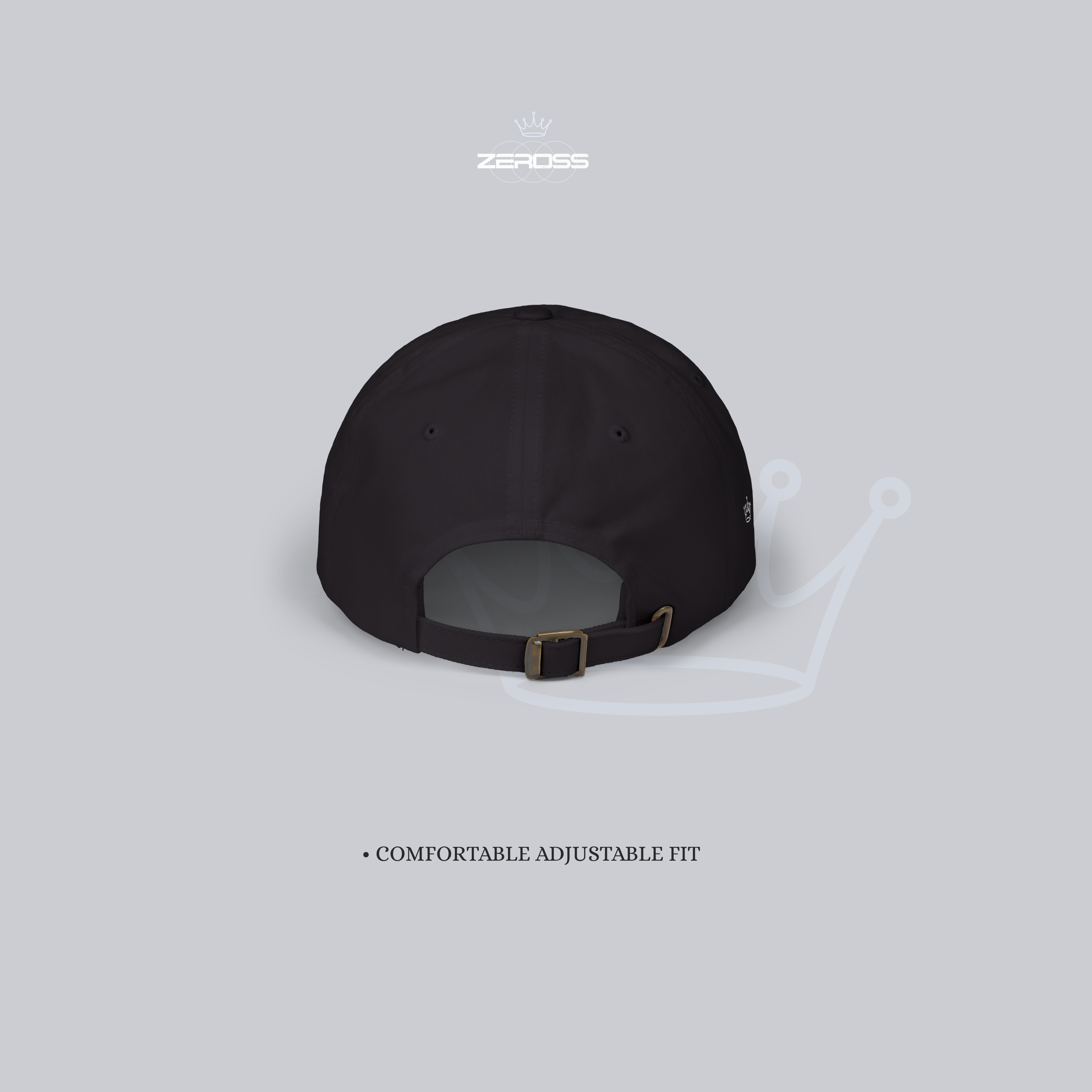 CROWN MODE — Embroidered Classic Dad Cap