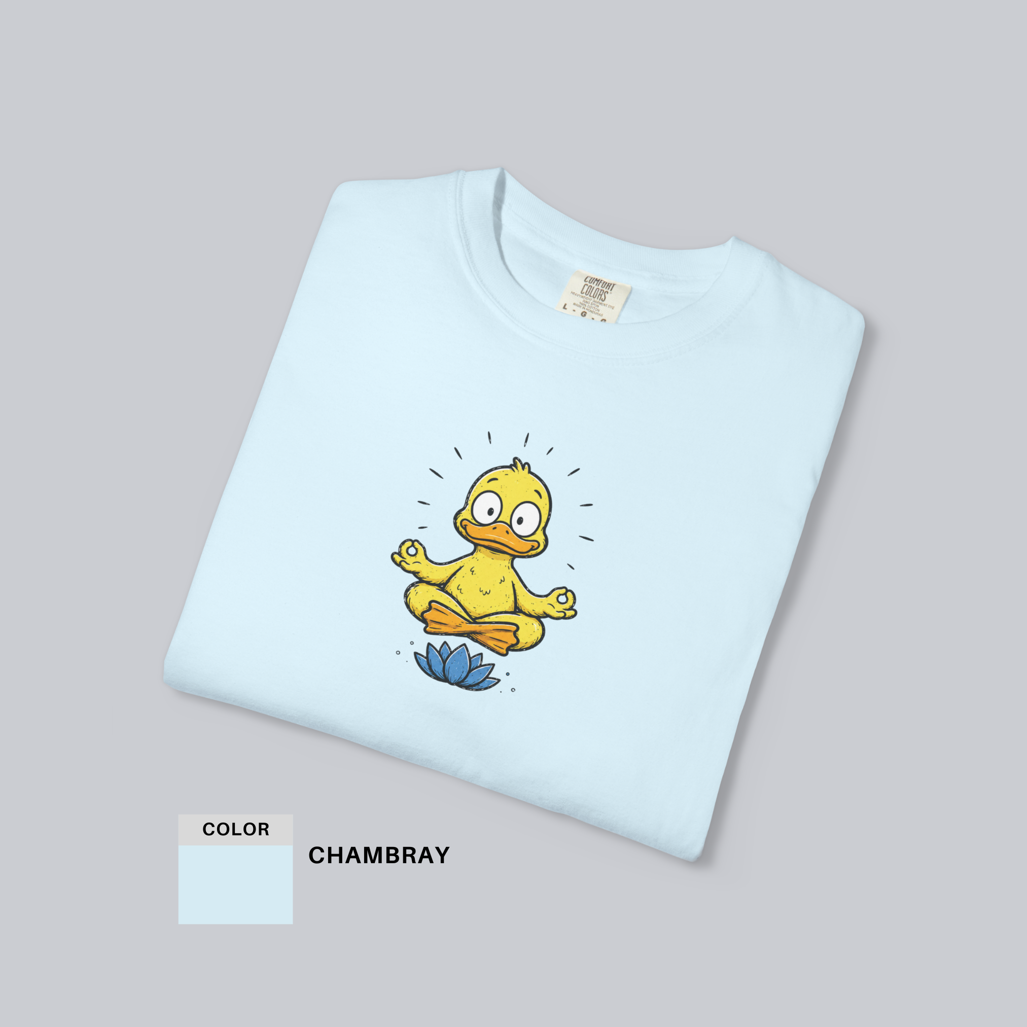 Meditating Duck Unisex Tee