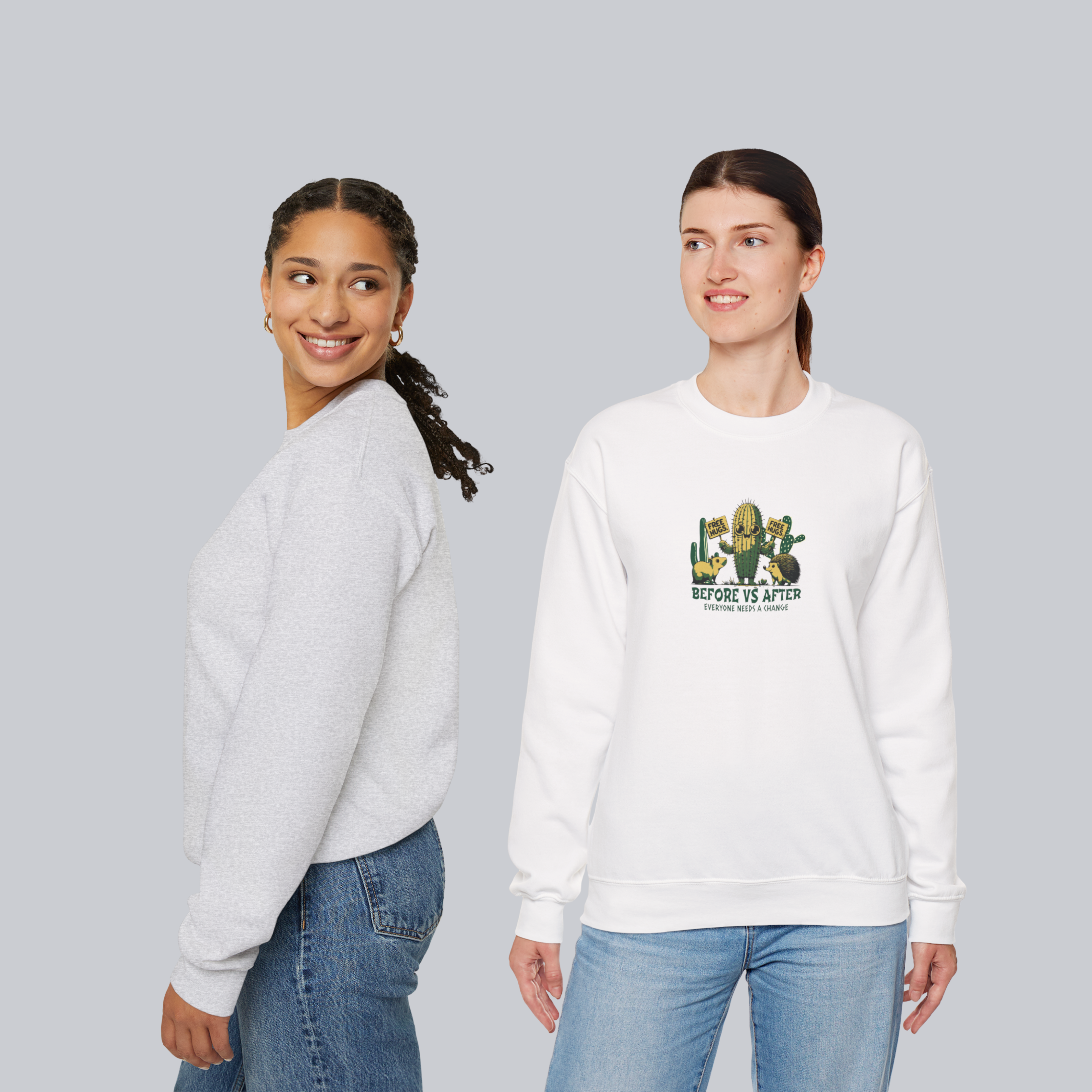 Everyone Needs a Change – Unisex Heavy Blend Crewneck Sweatshirt