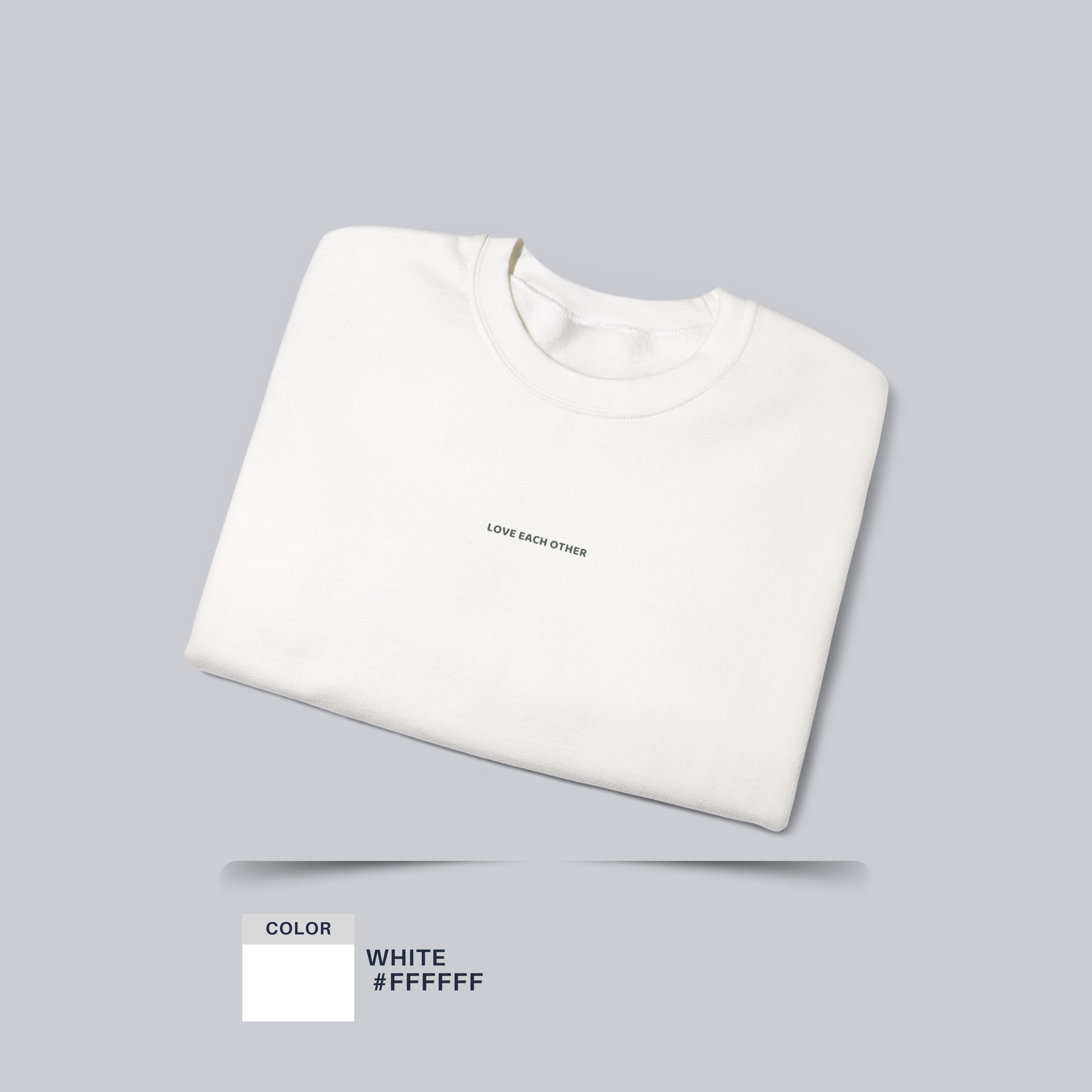 The Only Thing More Powerful Than Hate Is Love — Unisex Crewneck Sweatshirt