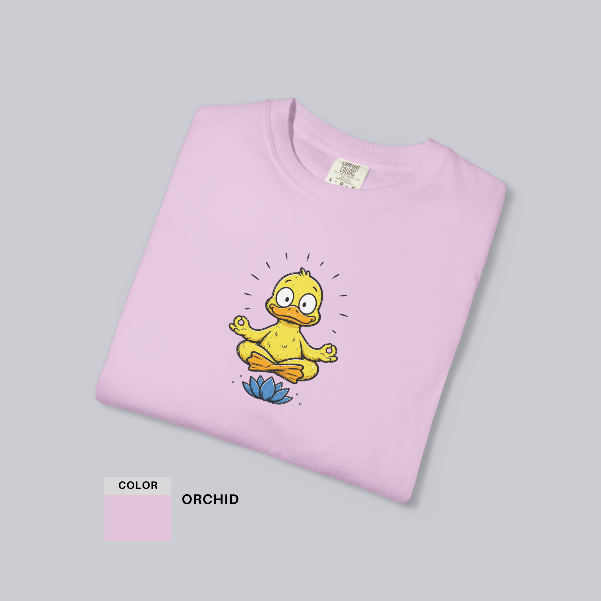 Meditating Duck Unisex Tee