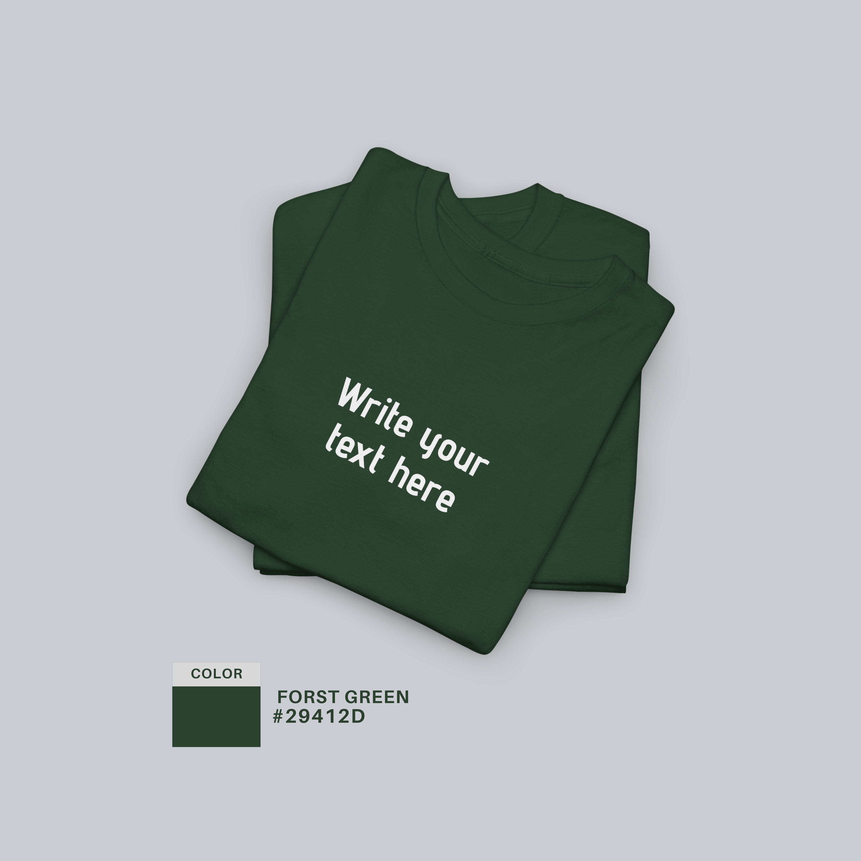 Personalized Custom Text T-Shirt – create your own message, Unisex Cotton Tee