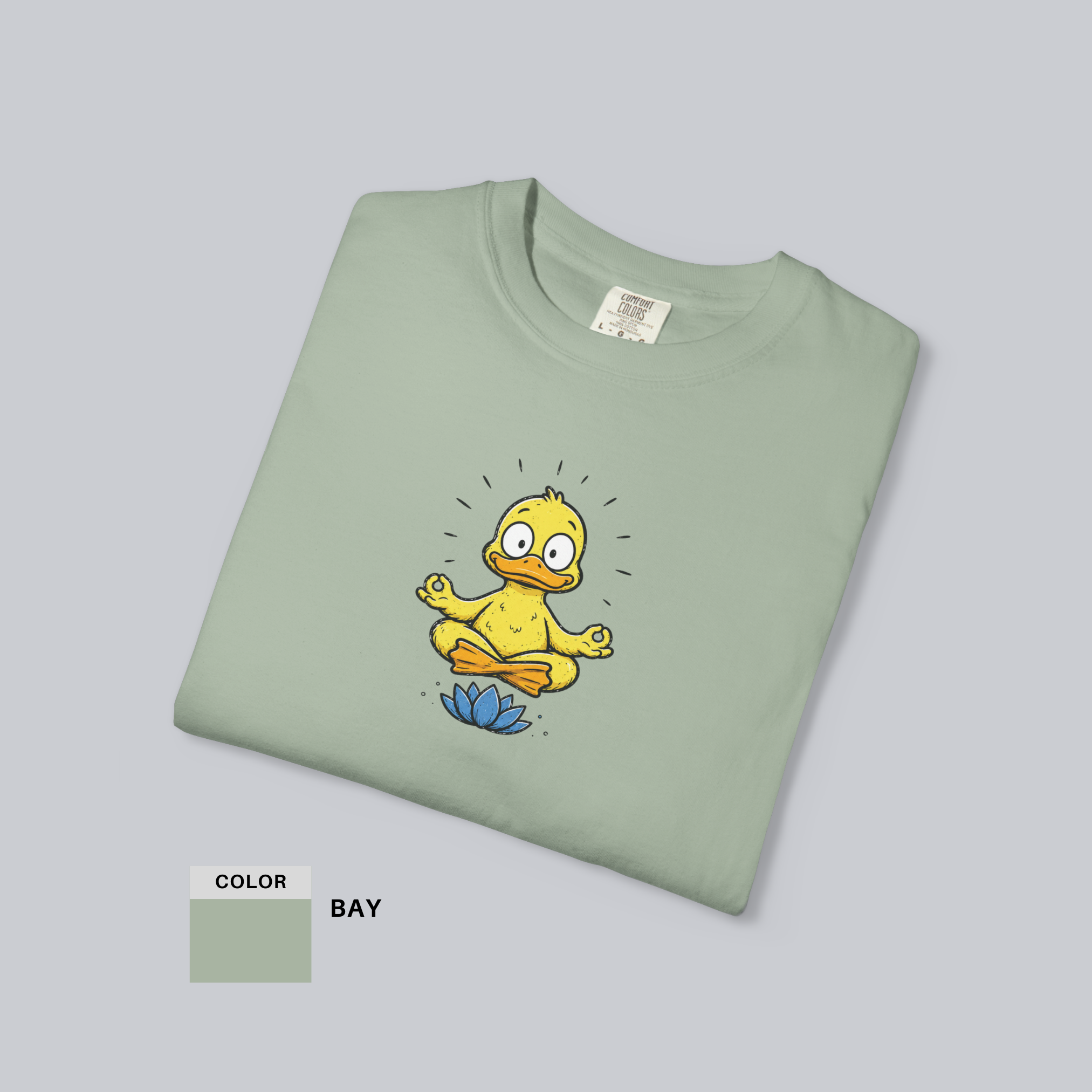 Meditating Duck Unisex Tee