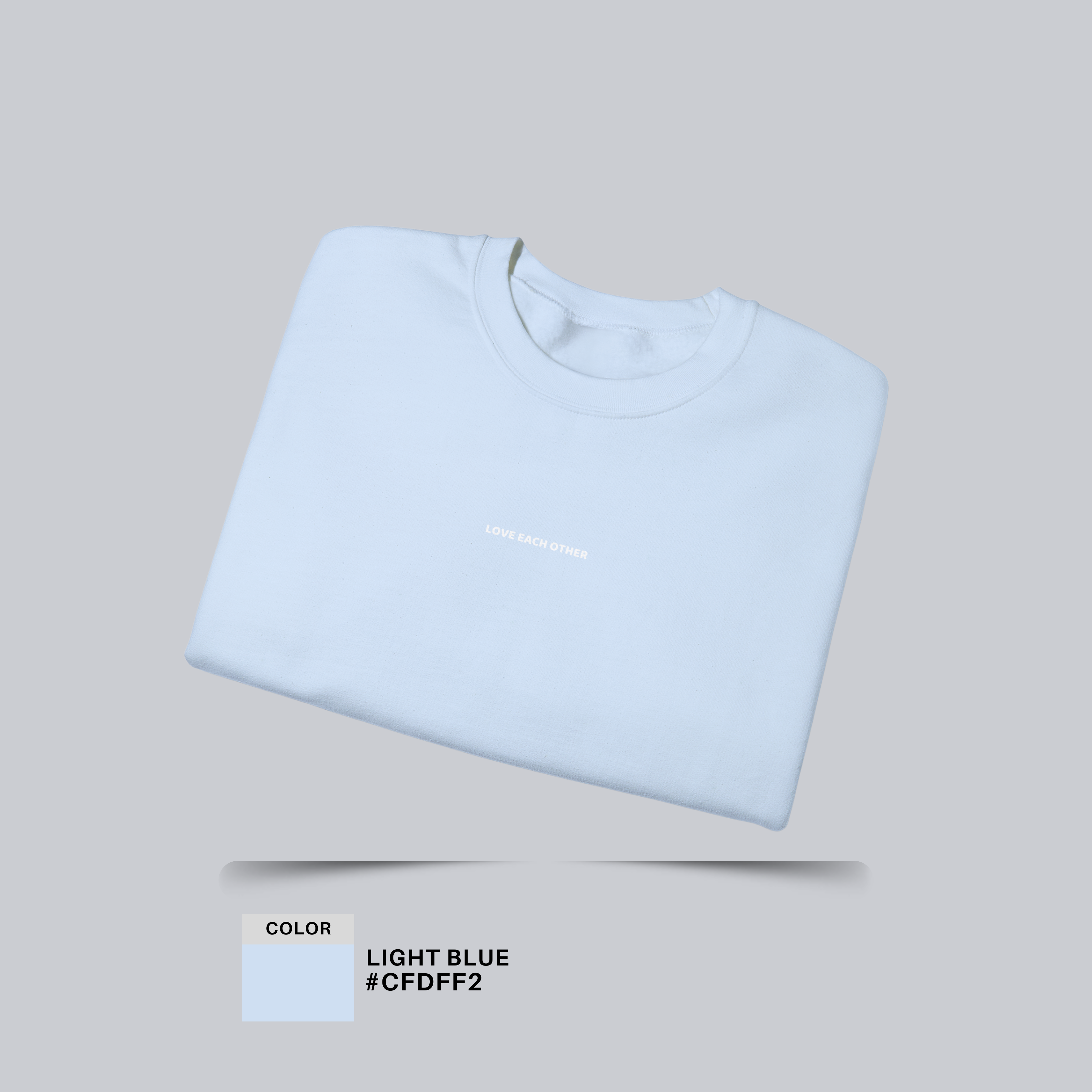 The Only Thing More Powerful Than Hate Is Love — Unisex Crewneck Sweatshirt
