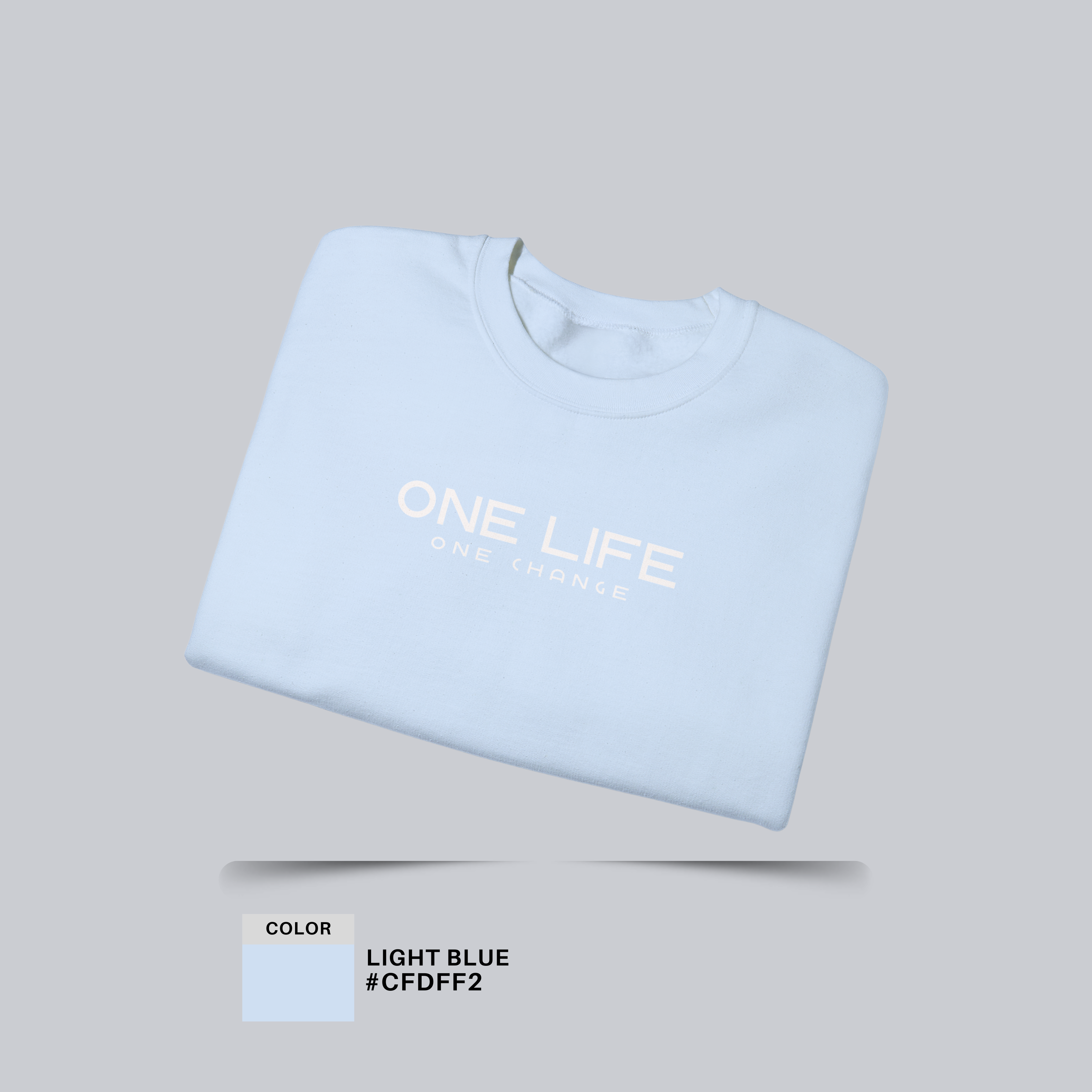 ONE LIFE ONE CHANGE – Unisex Cozy Heavy Blend Pullover