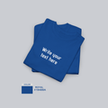 Personalized Custom Text T-Shirt – create your own message, Unisex Cotton Tee