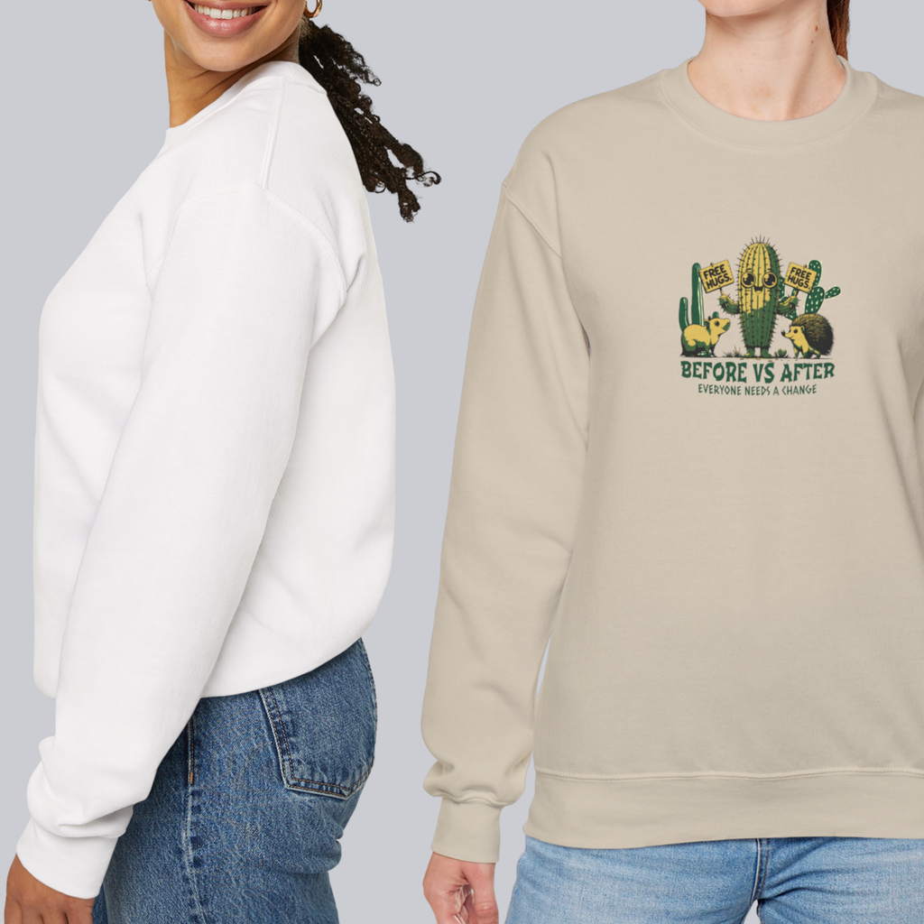 Everyone Needs a Change – Unisex Heavy Blend Crewneck Sweatshirt