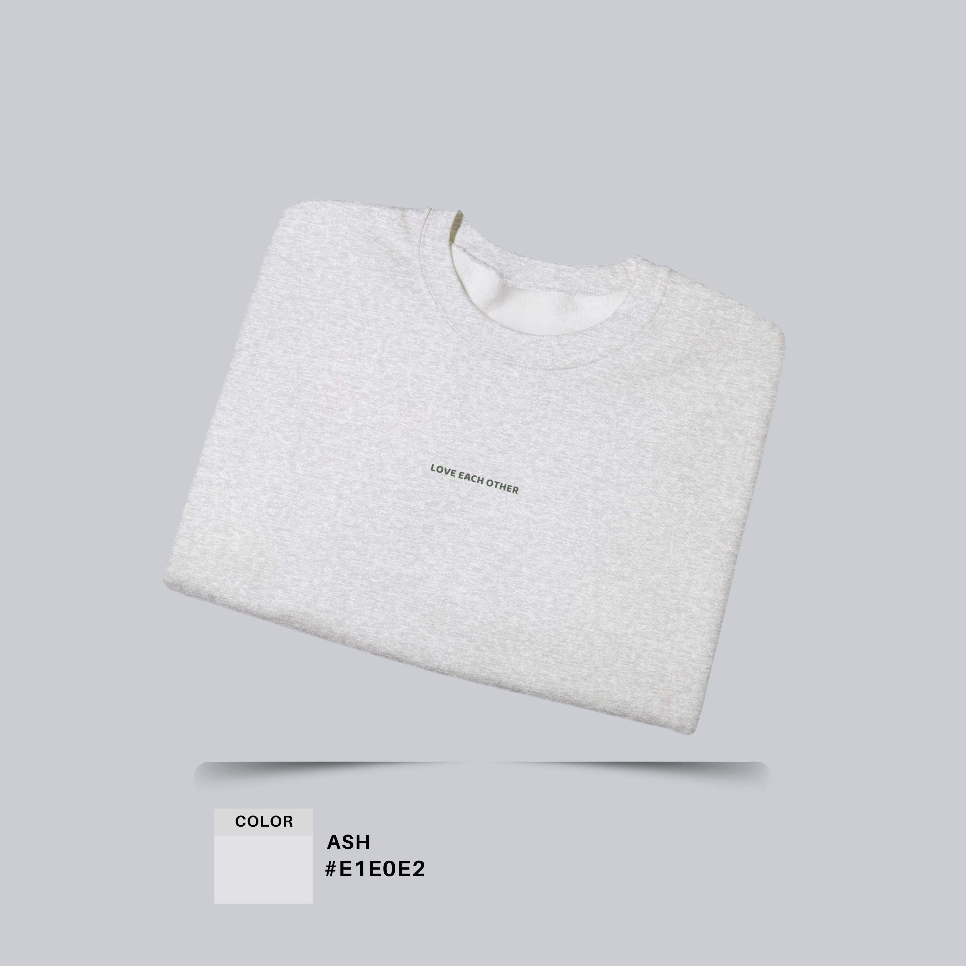 The Only Thing More Powerful Than Hate Is Love — Unisex Crewneck Sweatshirt