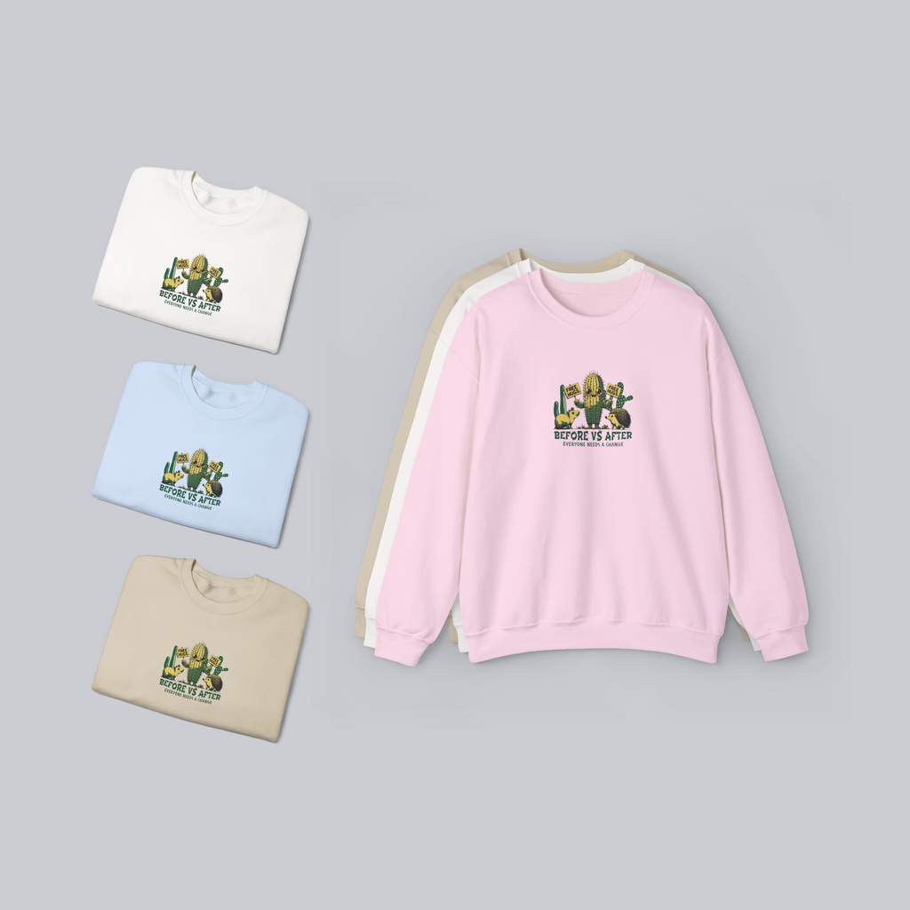 Everyone Needs a Change – Unisex Heavy Blend Crewneck Sweatshirt