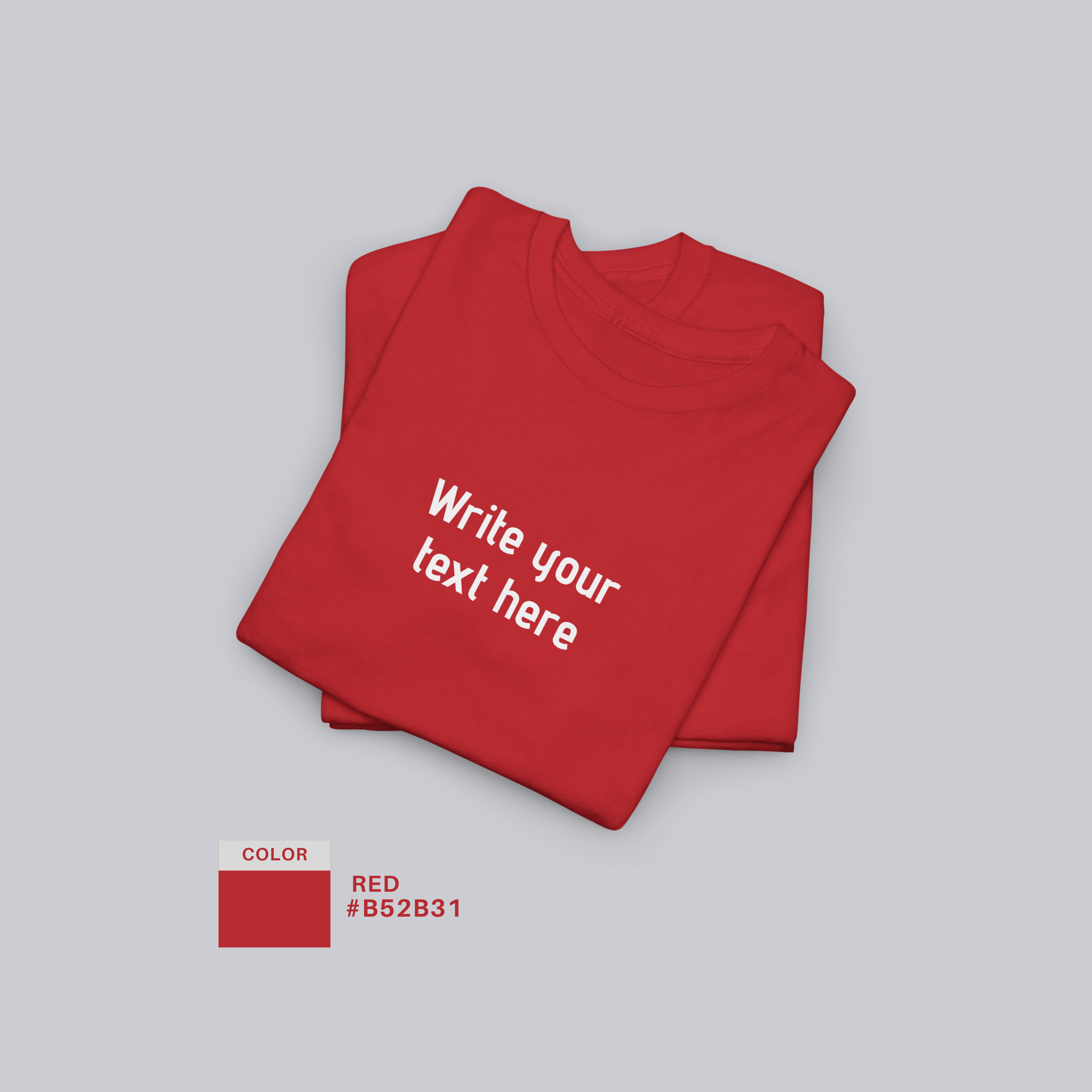 Personalized Custom Text T-Shirt – create your own message, Unisex Cotton Tee