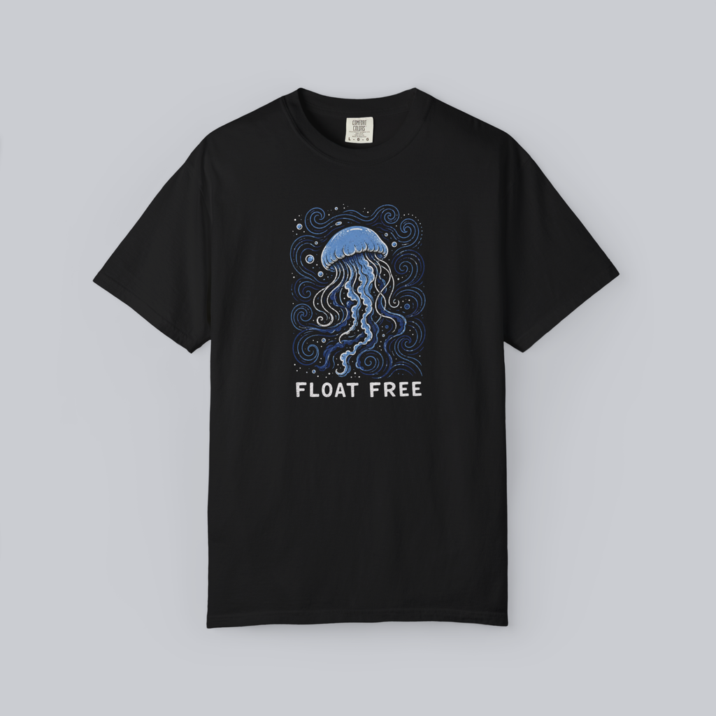 Float Free Jellyfish Unisex Tee