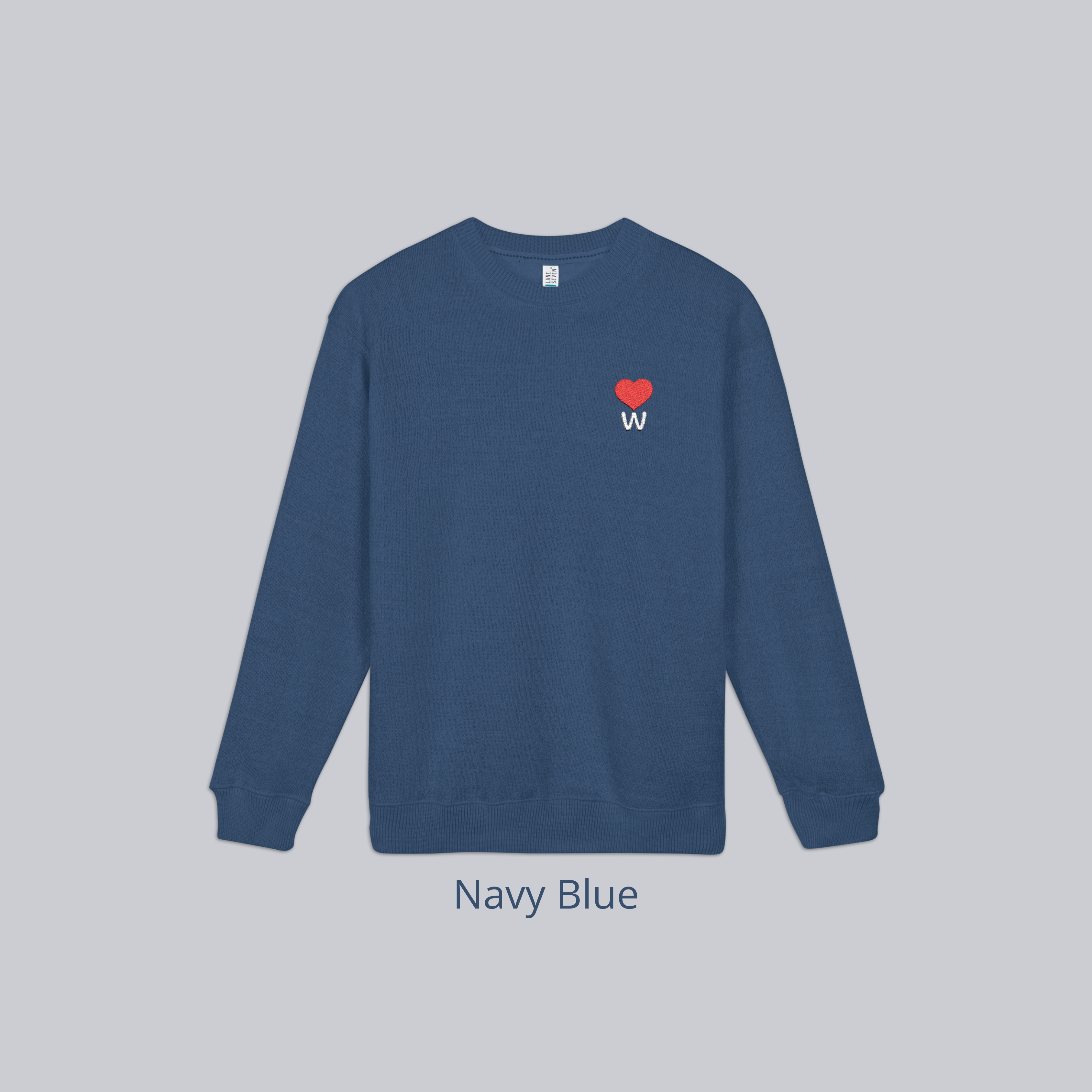 Unisex Nantucket Sweatshirt – Personalized with initial W