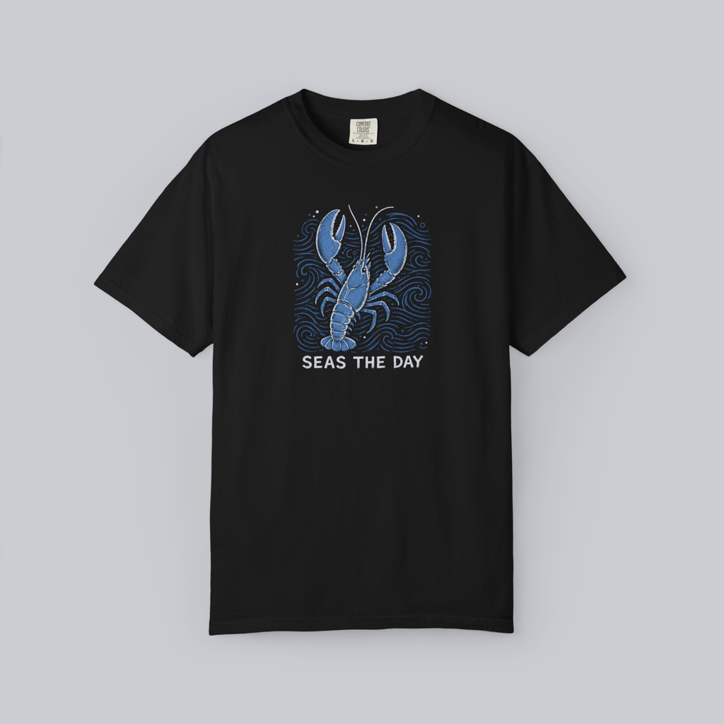 Seas The Day Lobster Unisex Tee