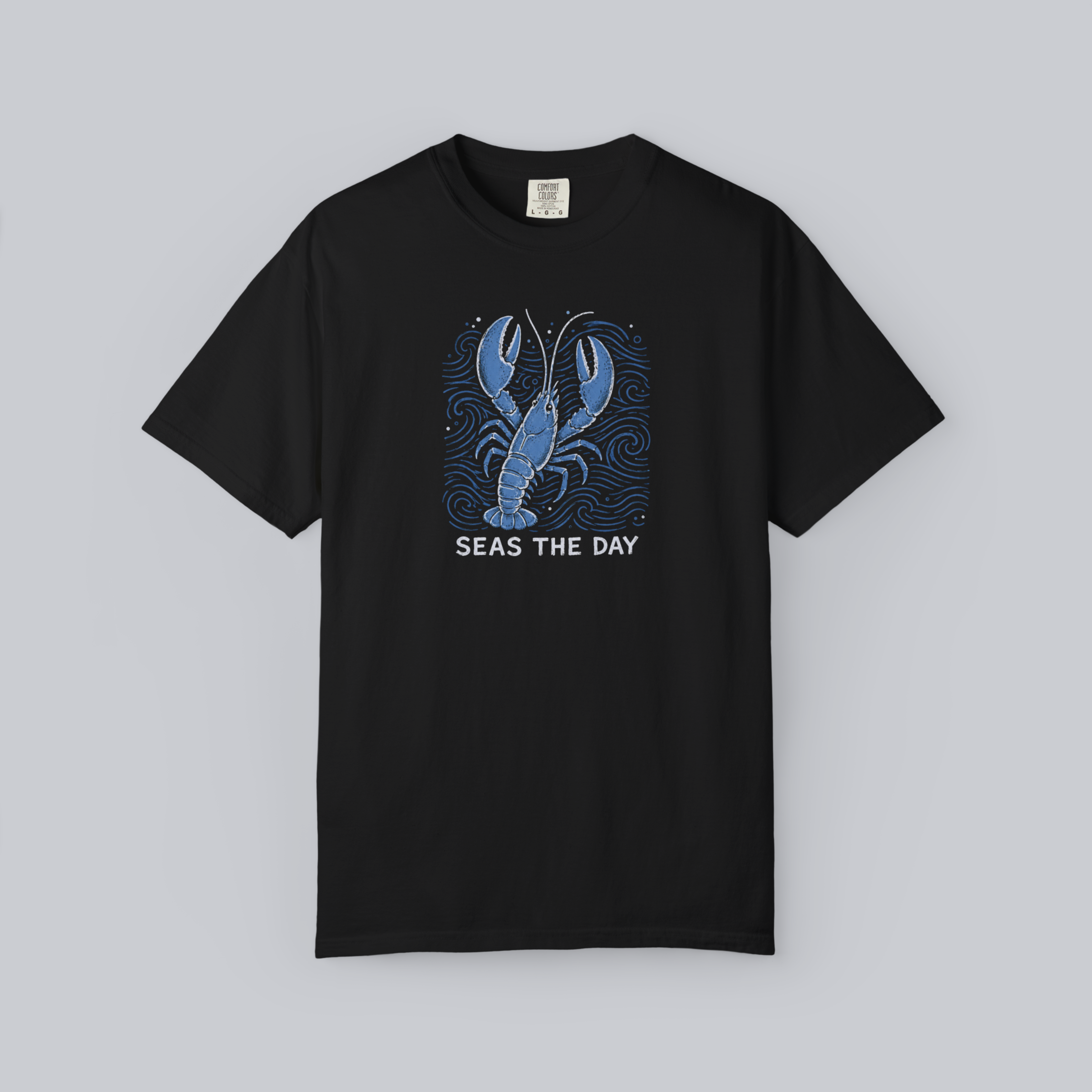 Seas The Day Lobster Unisex Tee