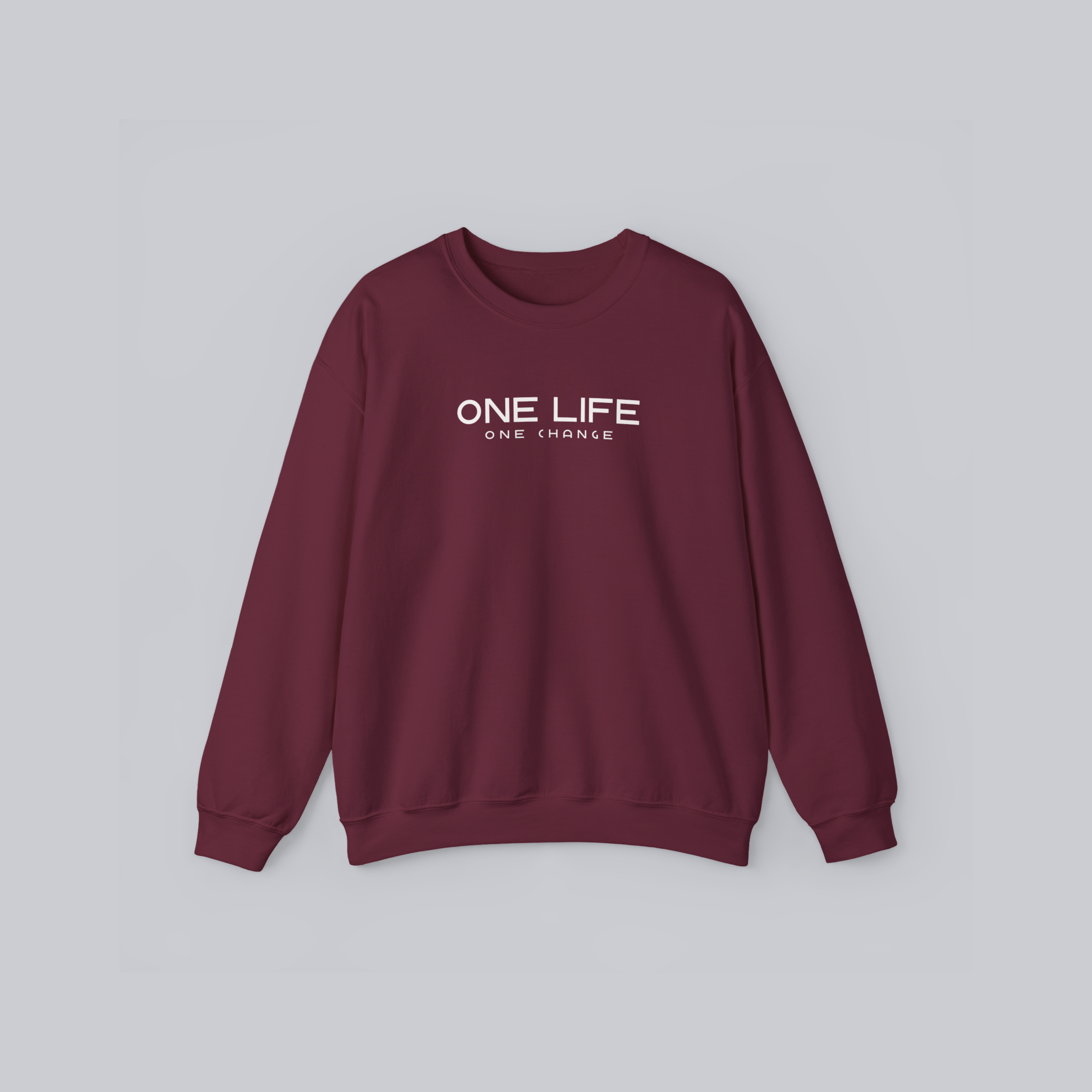 ONE LIFE ONE CHANGE – Unisex Cozy Heavy Blend Pullover