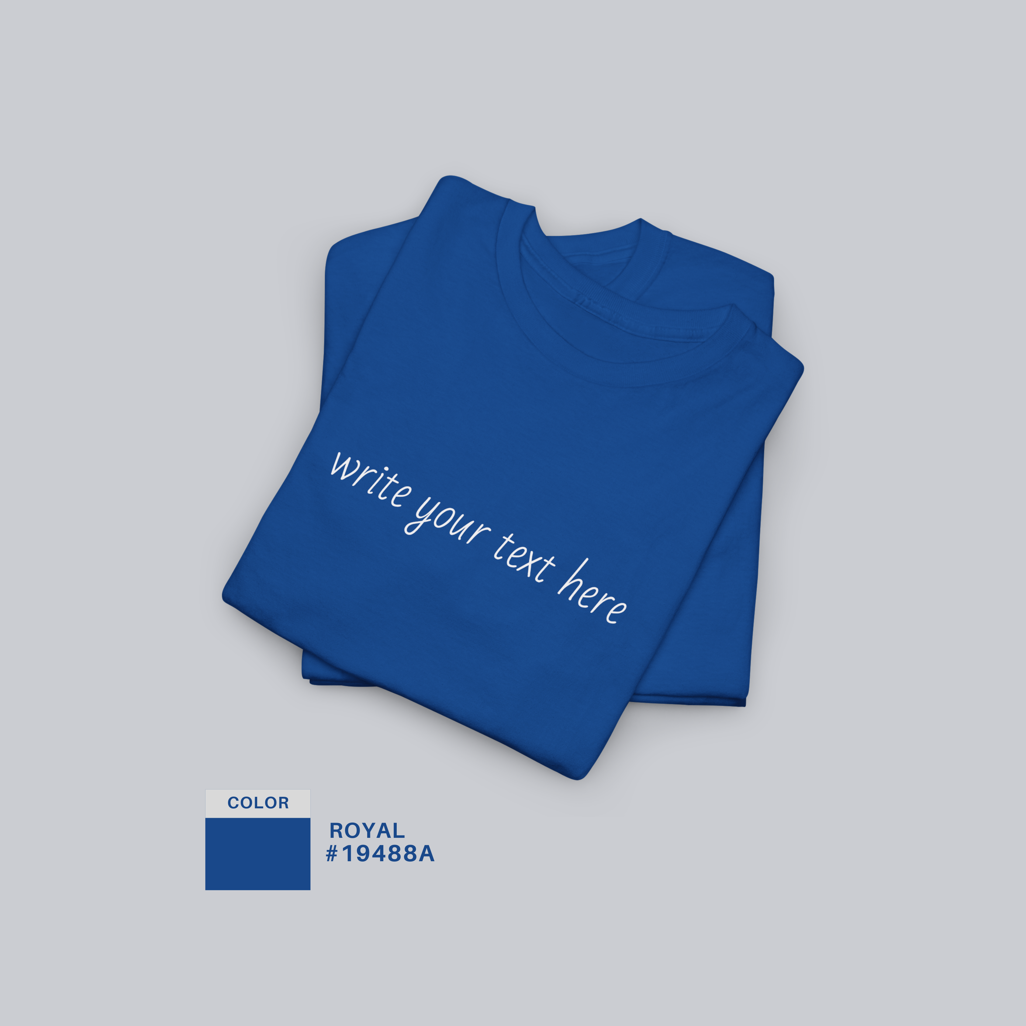 Personalized Custom Text T-Shirt – Wear Your Story | Unisex Cotton Tee