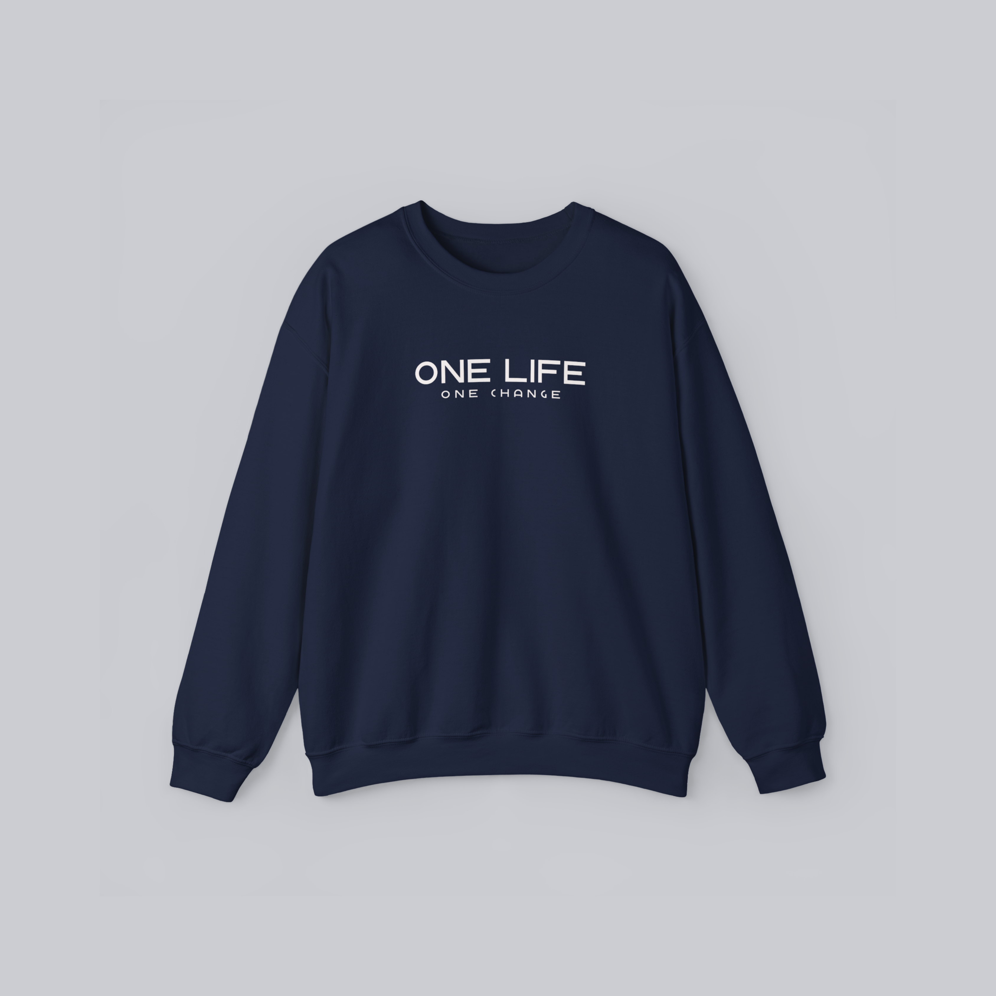 ONE LIFE ONE CHANGE – Unisex Cozy Heavy Blend Pullover