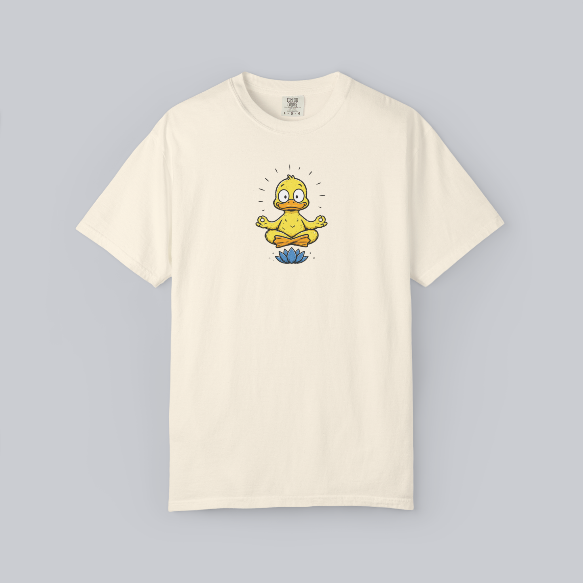 Meditating Duck Unisex Tee