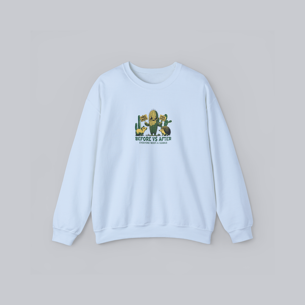 Everyone Needs a Change – Unisex Heavy Blend Crewneck Sweatshirt