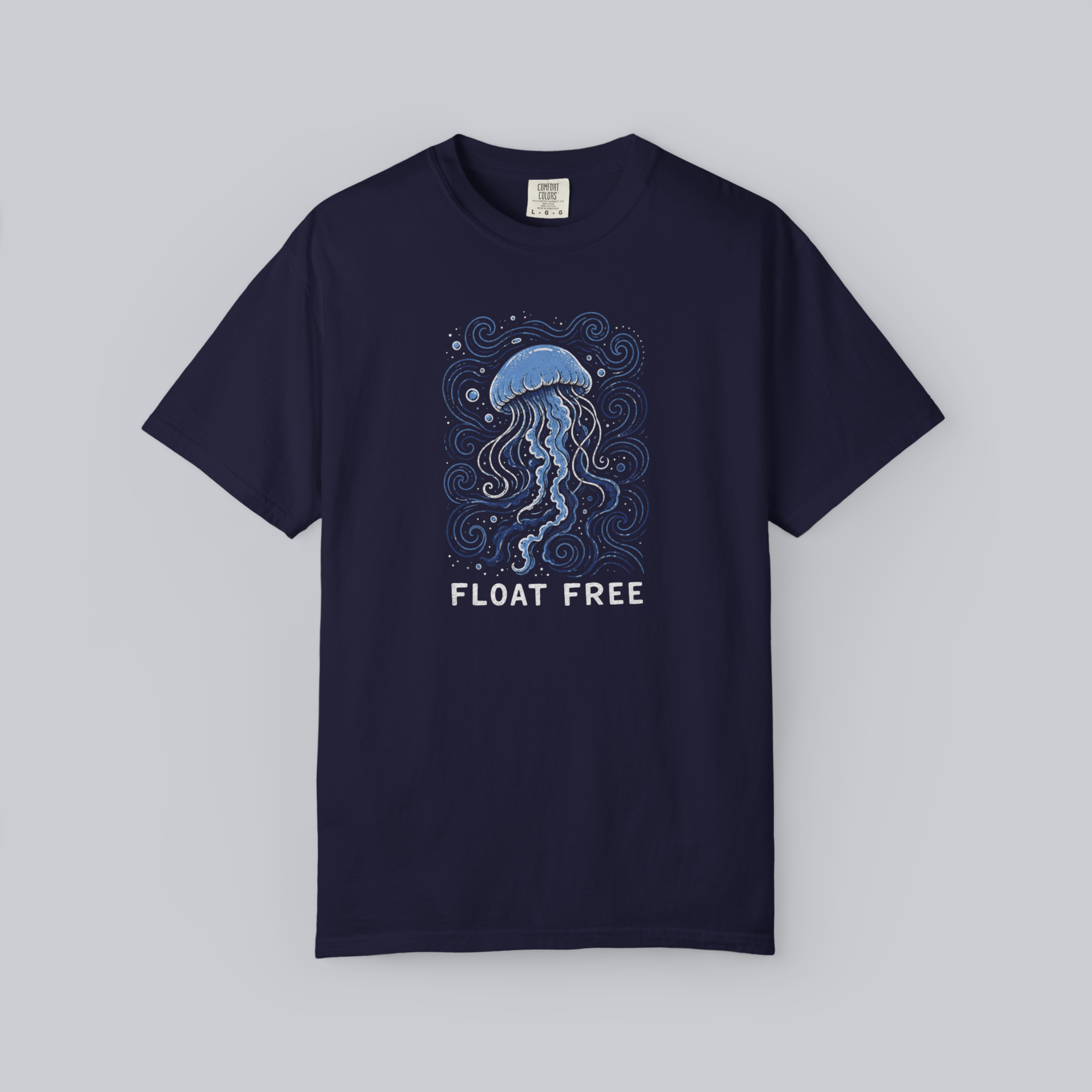 Float Free Jellyfish Unisex Tee