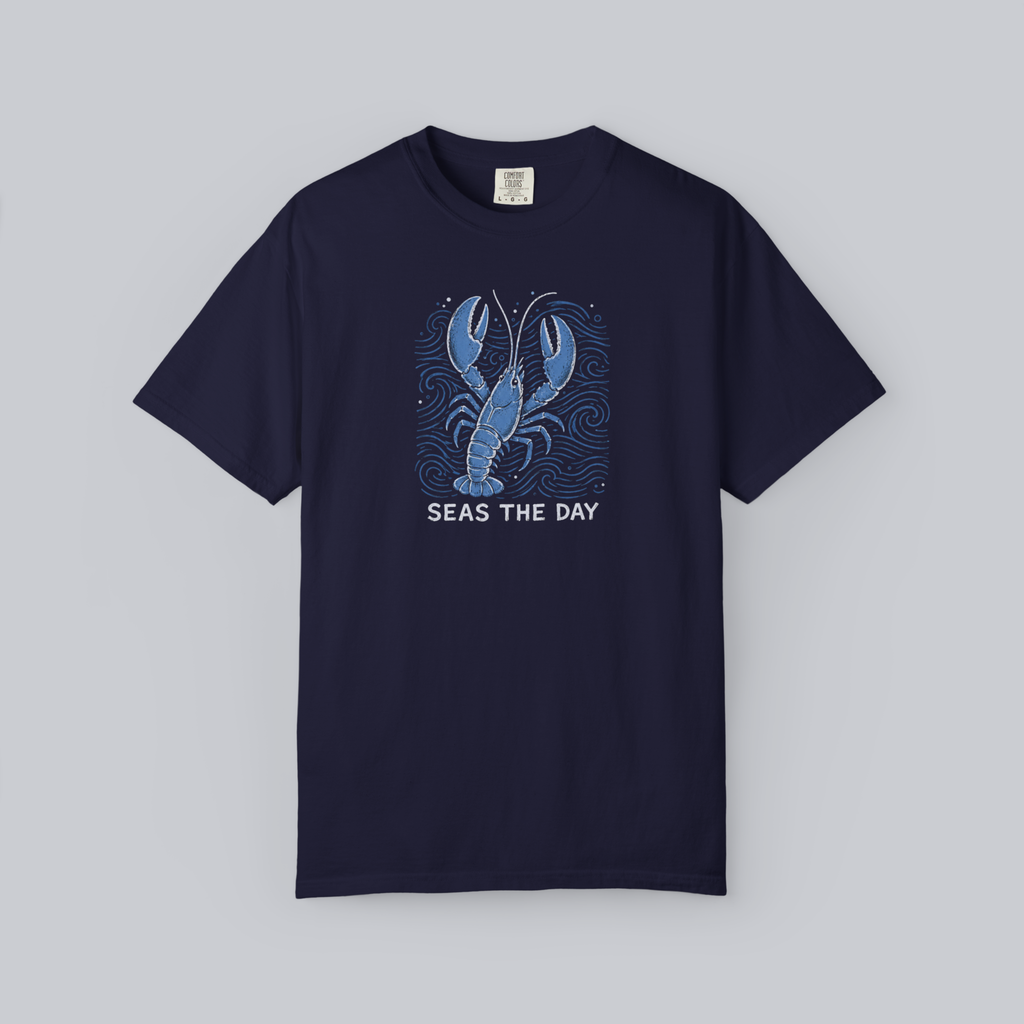 Seas The Day Lobster Unisex Tee