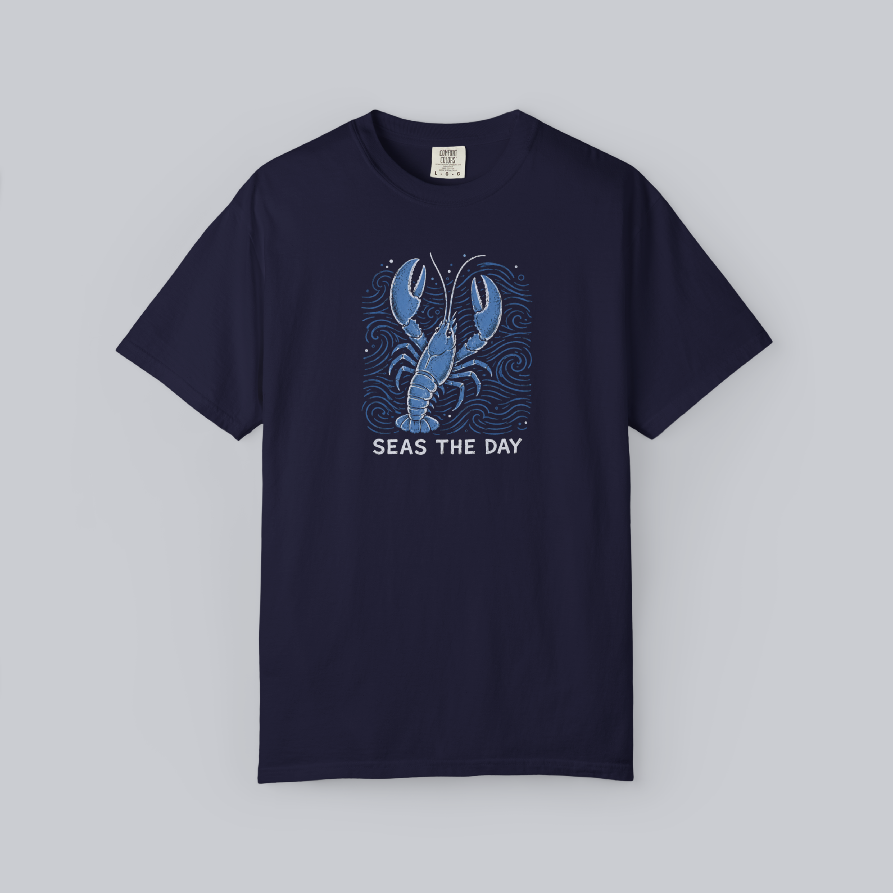 Seas The Day Lobster Unisex Tee