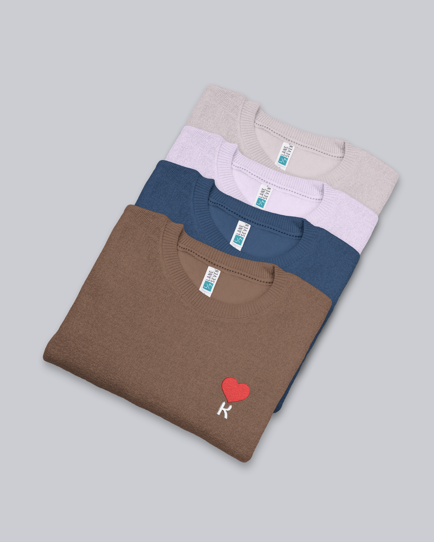 Unisex Nantucket Sweatshirt – Personalized with initial K