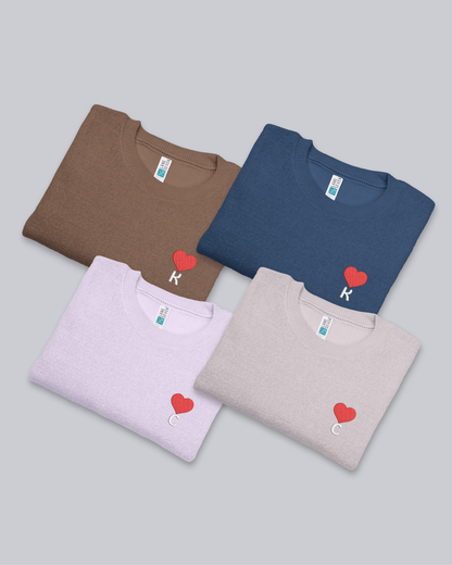 Unisex Nantucket Sweatshirt – Personalized with initial K