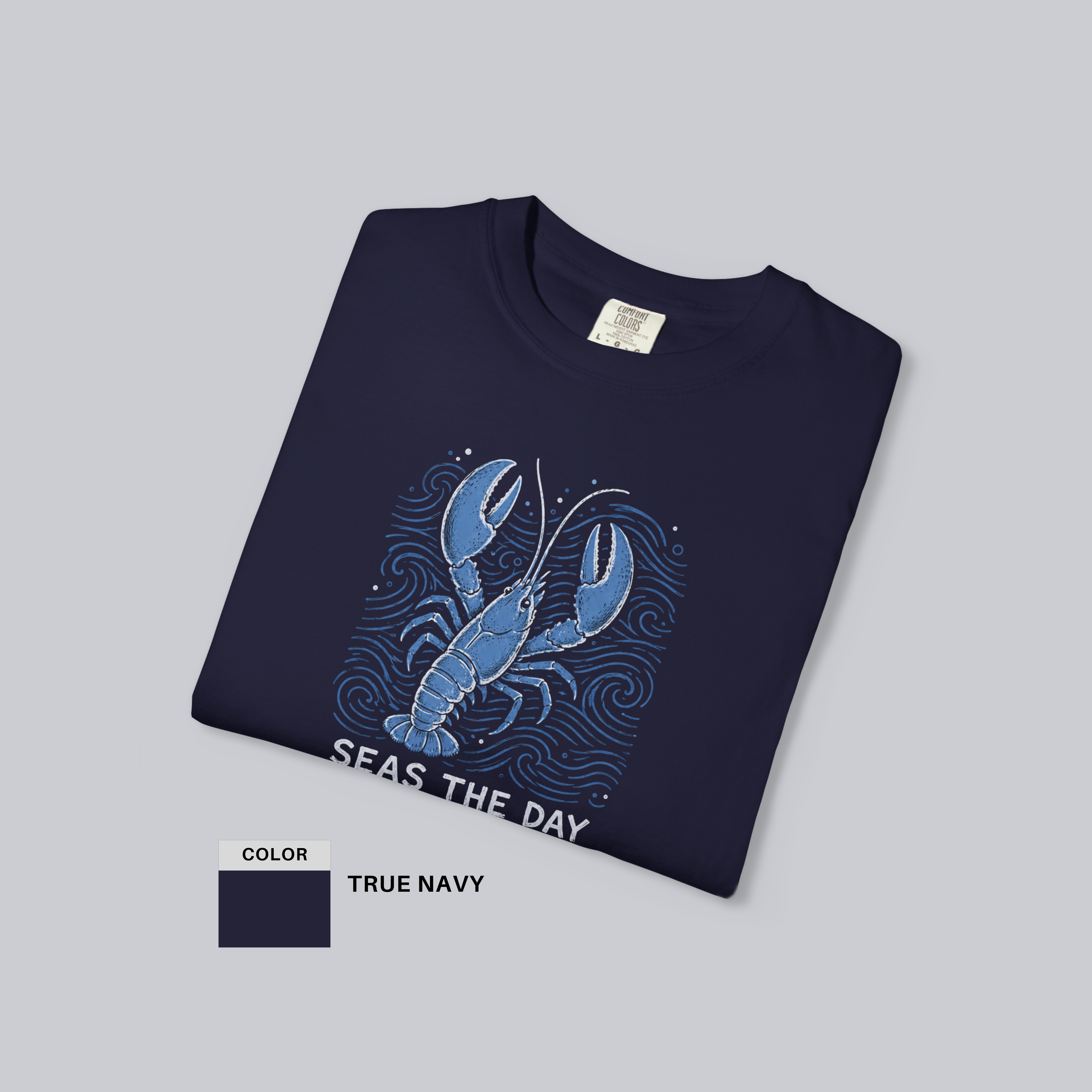 Seas The Day Lobster Unisex Tee