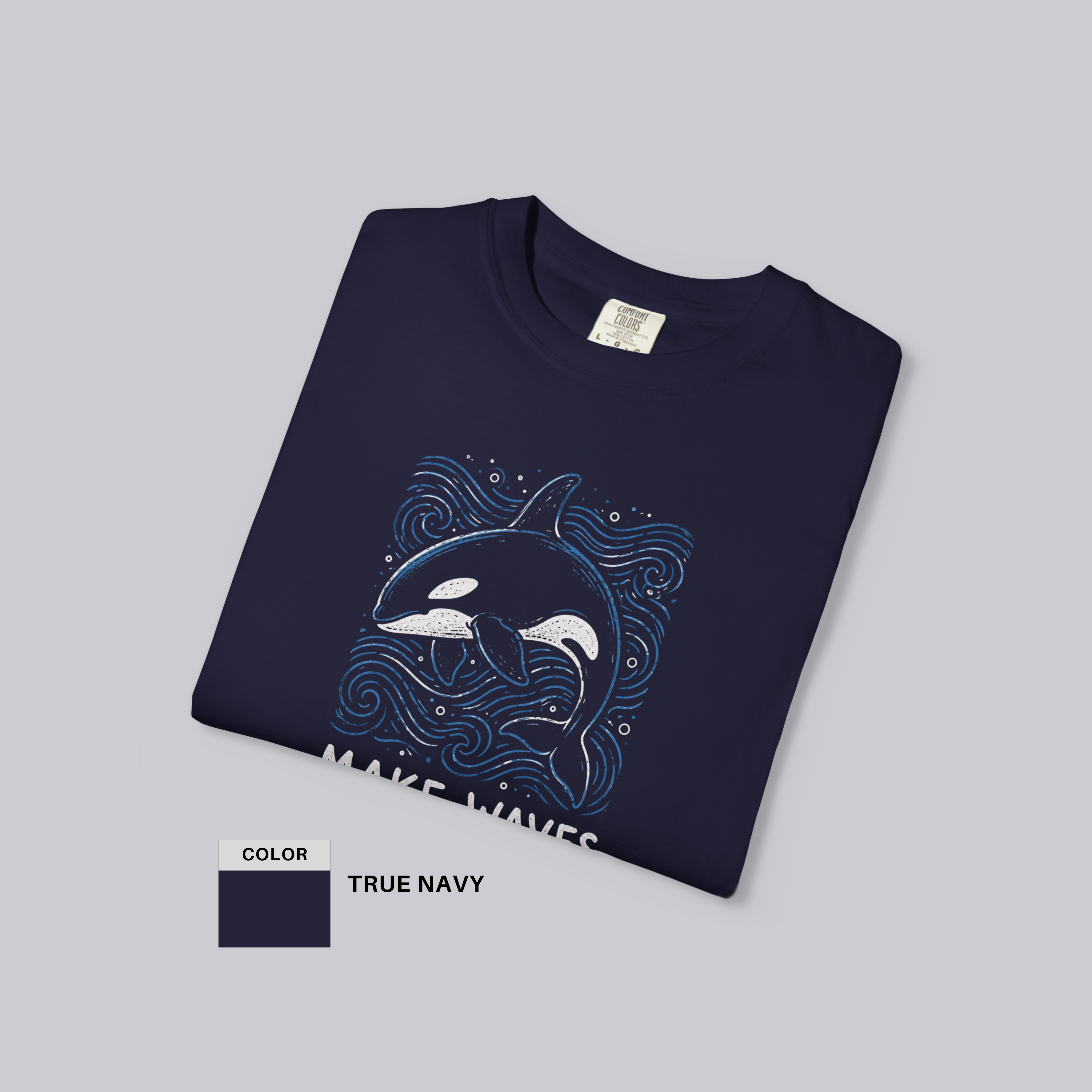 Make Waves Orca Unisex Tee