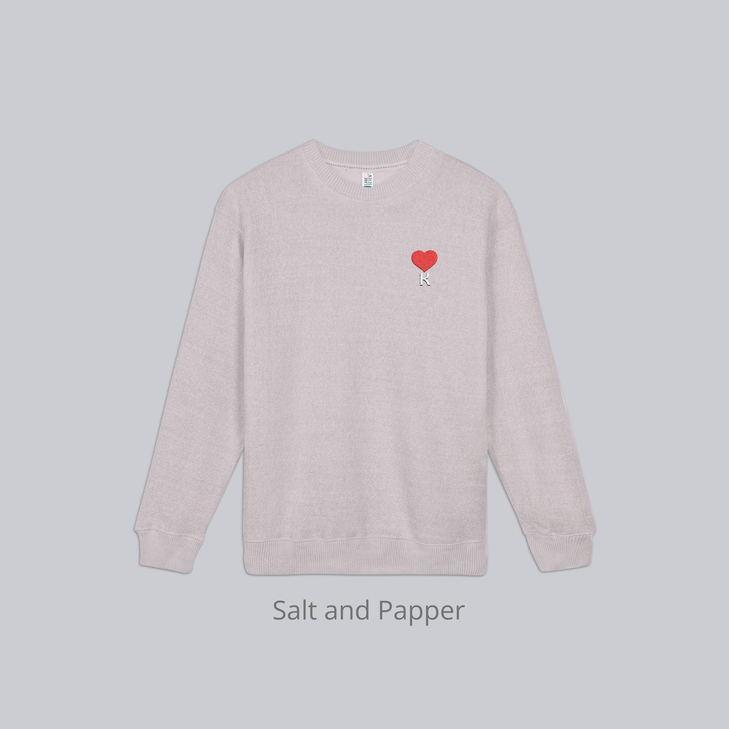 Unisex Nantucket Sweatshirt – Personalized with initial K