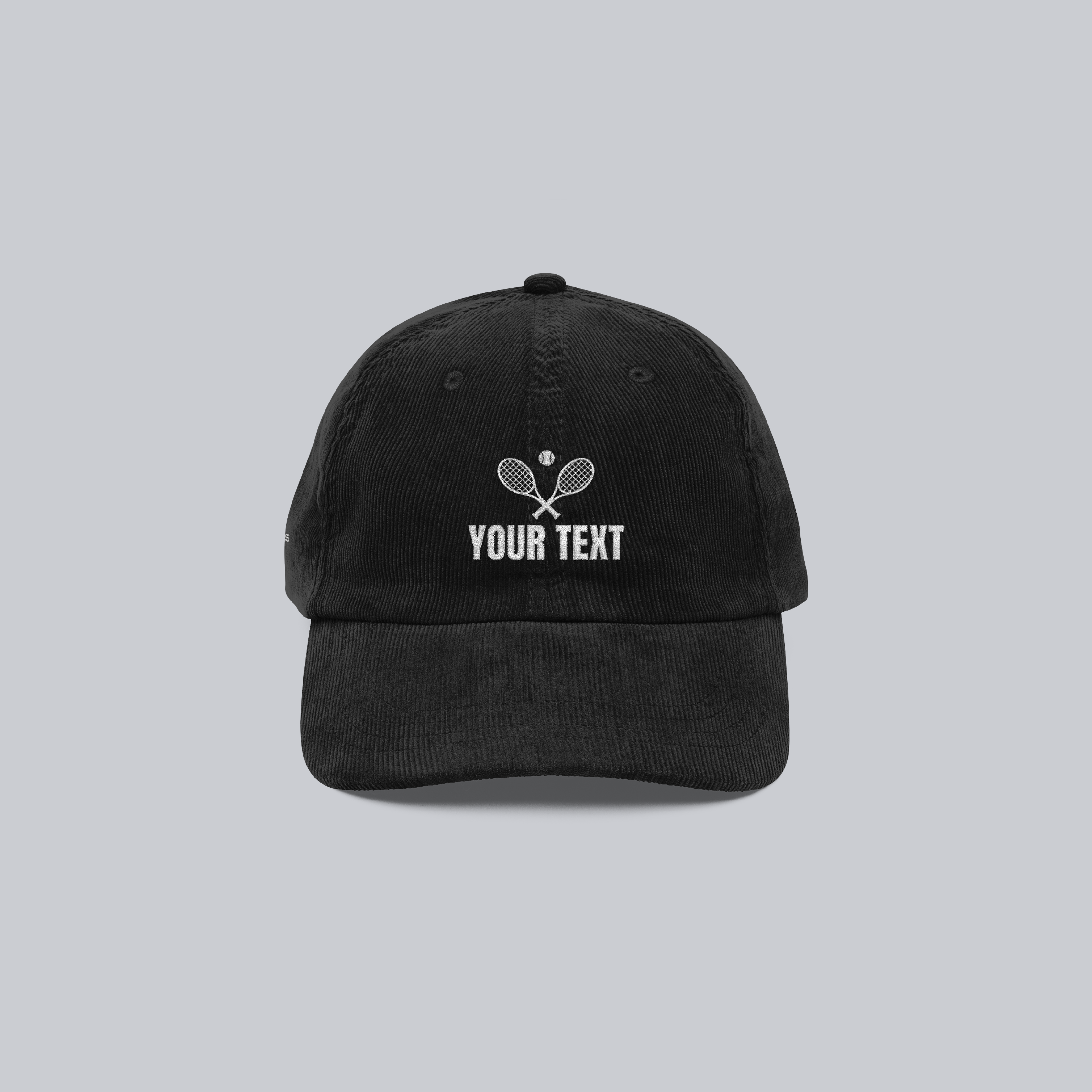 Personalized Vintage Corduroy Cap - Embroidered