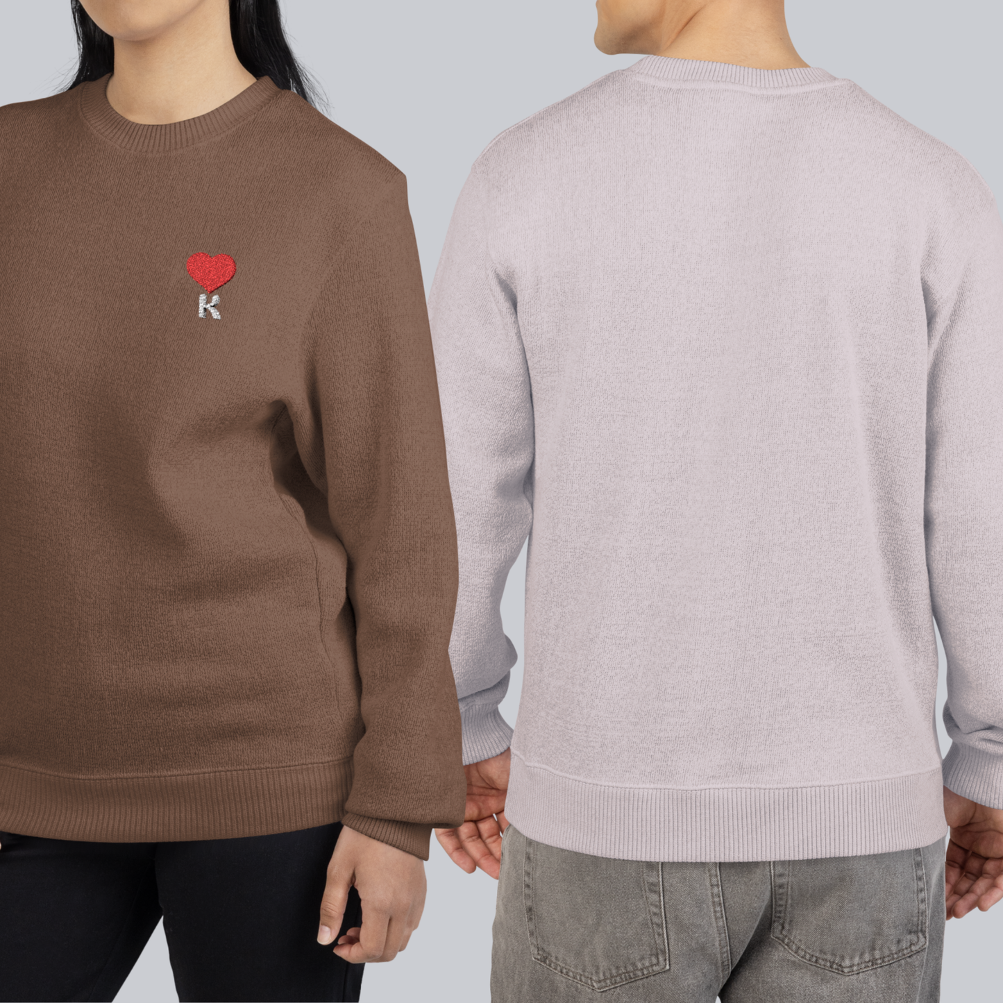 Unisex Nantucket Sweatshirt – Personalized with initial K