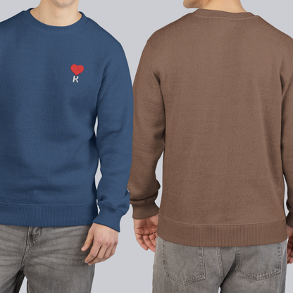 Unisex Nantucket Sweatshirt – Personalized with initial K