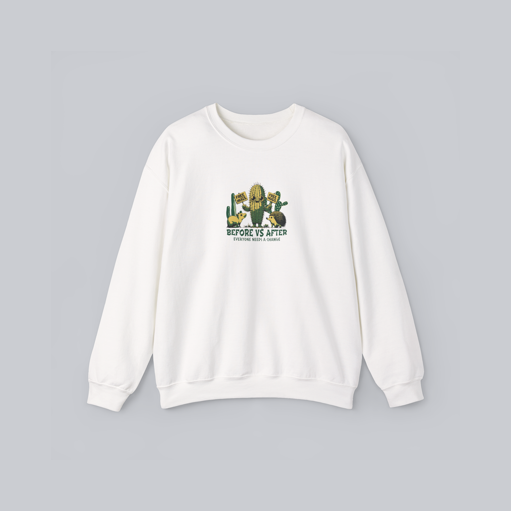 Everyone Needs a Change – Unisex Heavy Blend Crewneck Sweatshirt