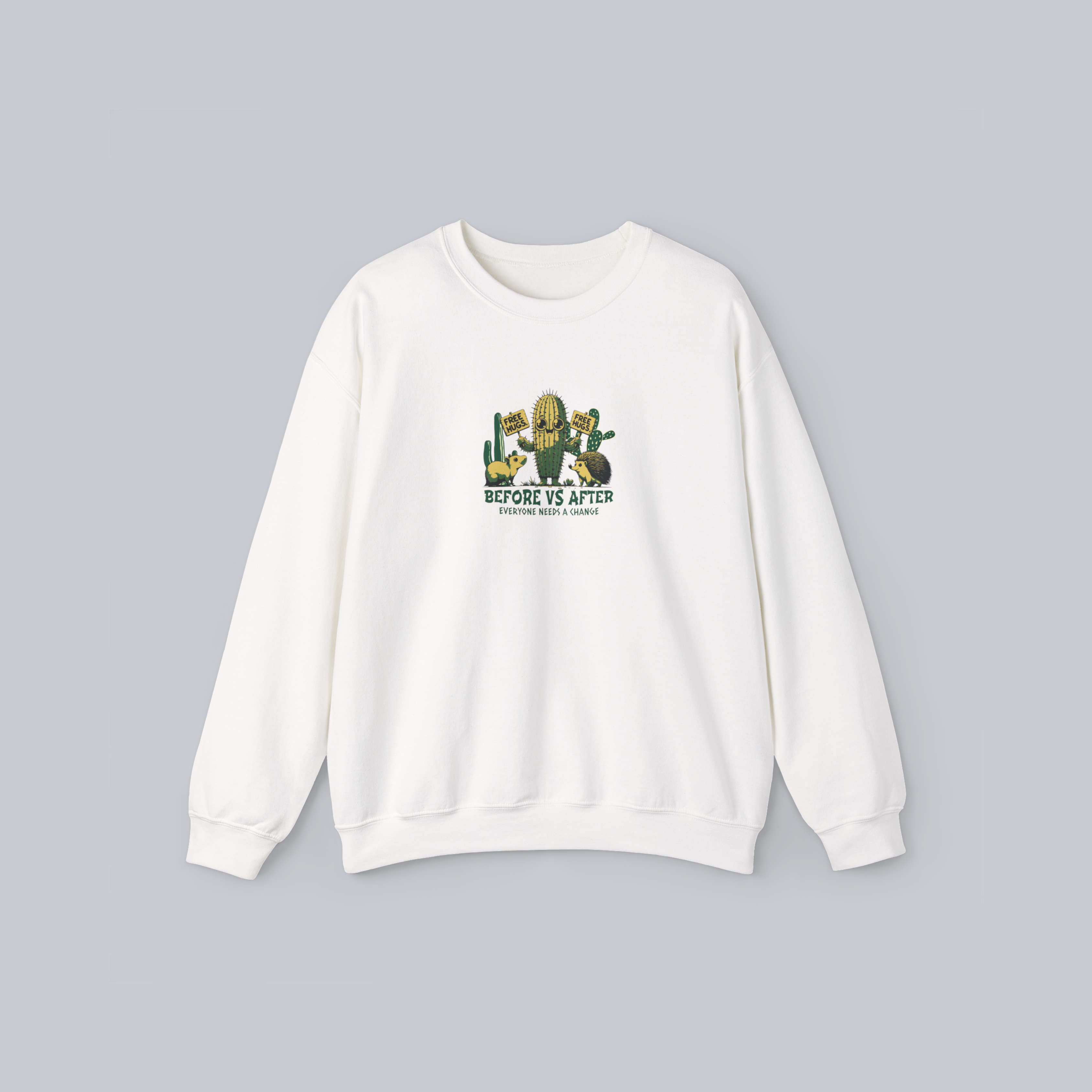 Everyone Needs a Change – Unisex Heavy Blend Crewneck Sweatshirt