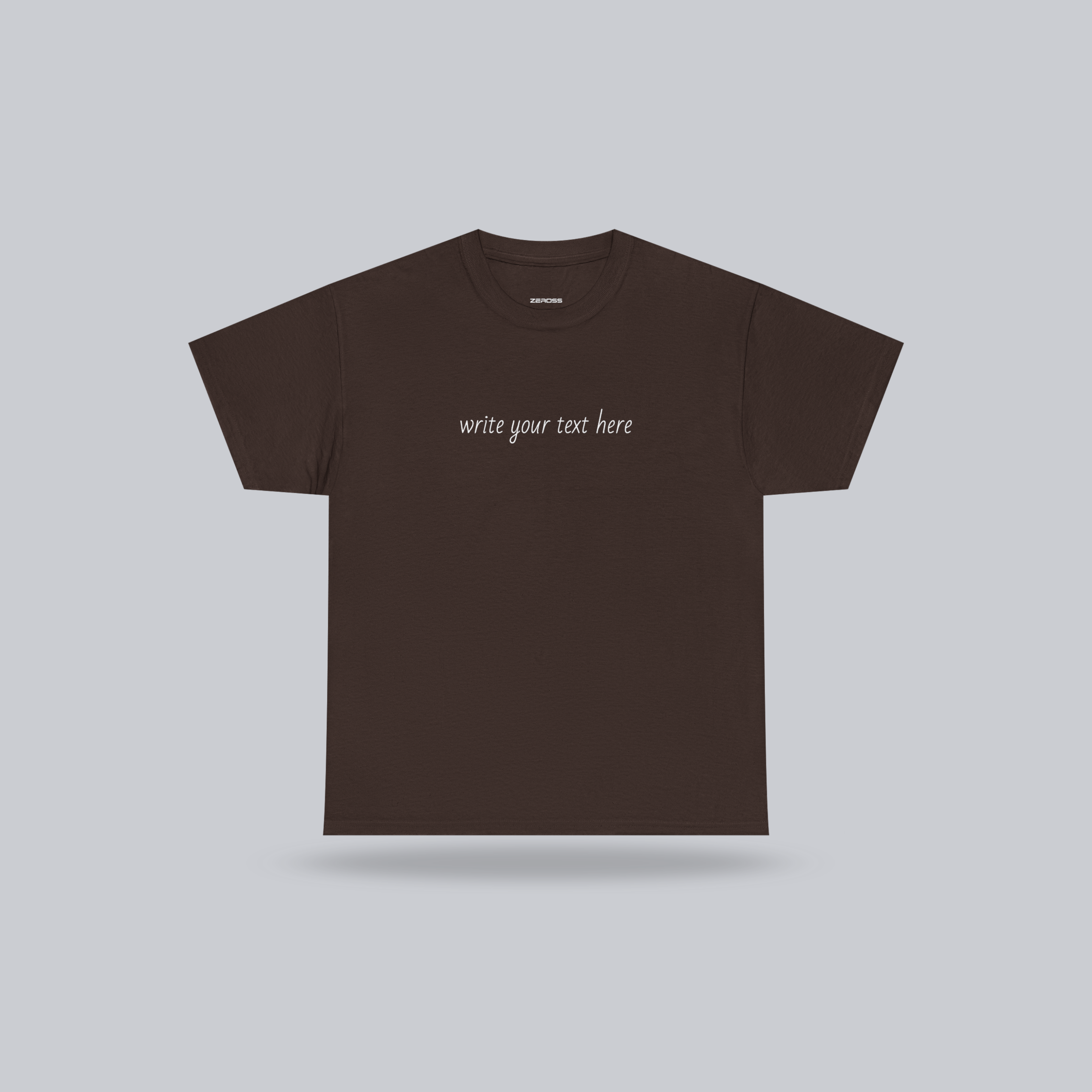 Personalized Custom Text T-Shirt – Wear Your Story | Unisex Cotton Tee
