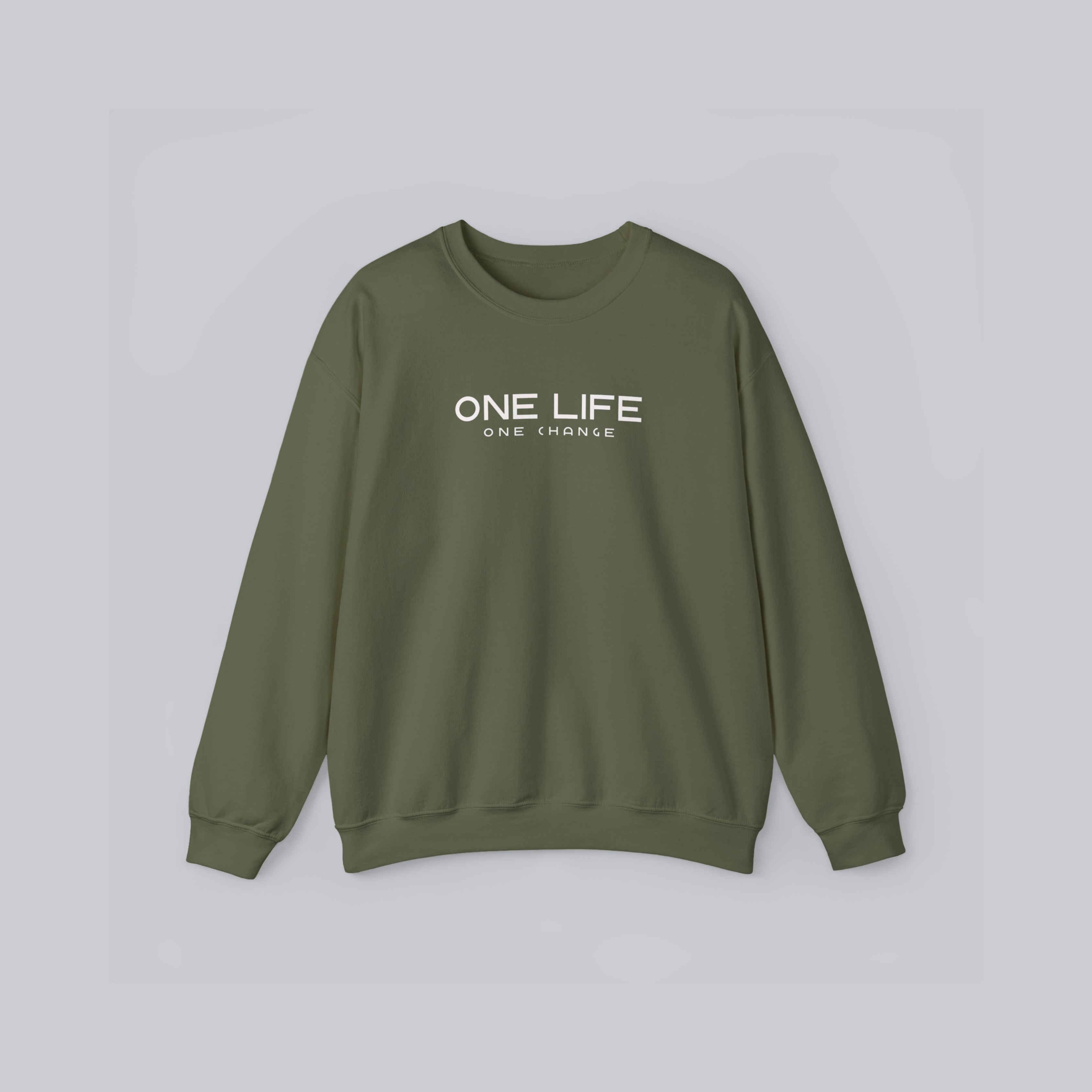 ONE LIFE ONE CHANGE – Unisex Cozy Heavy Blend Pullover