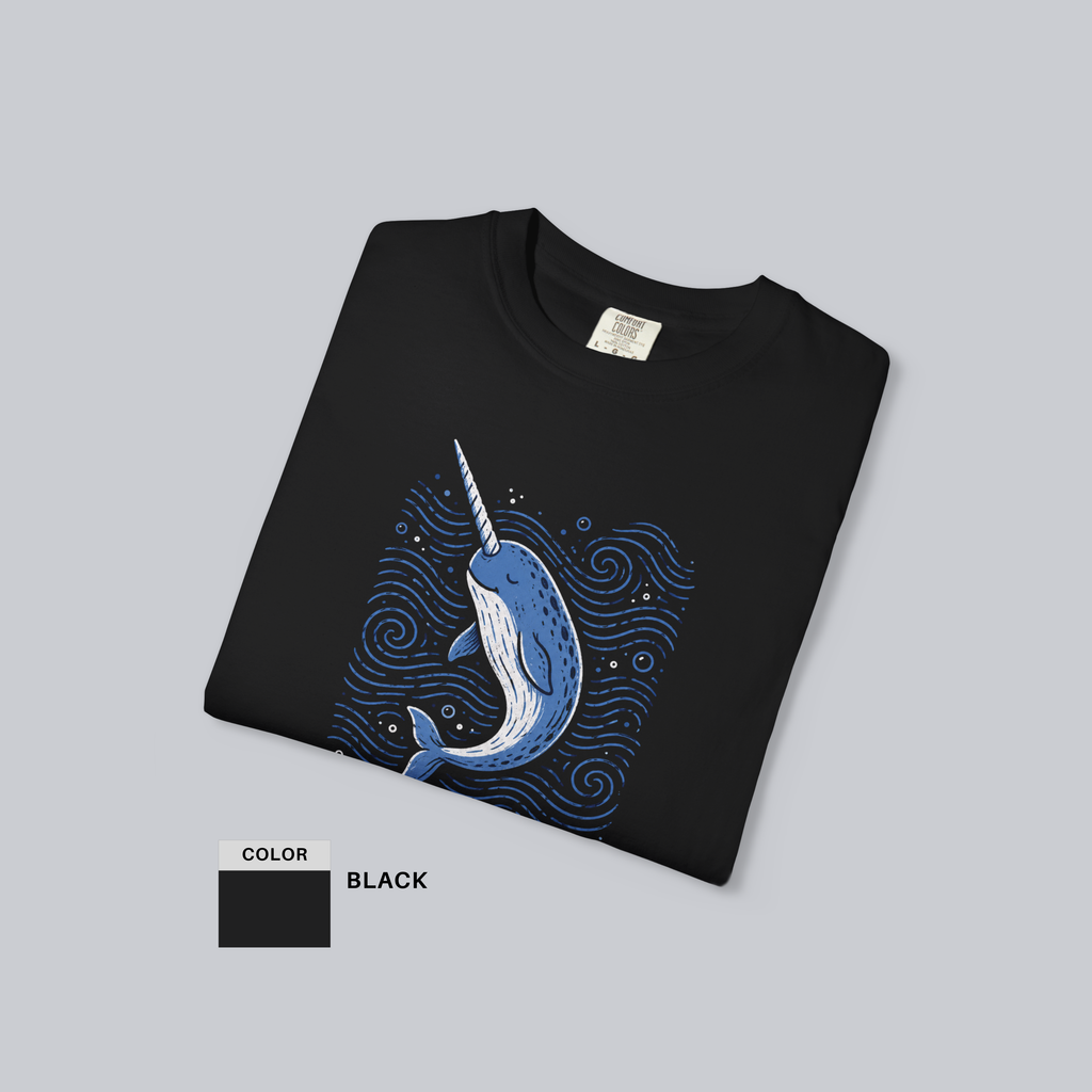 Be Unique Narwhal Unisex Tee